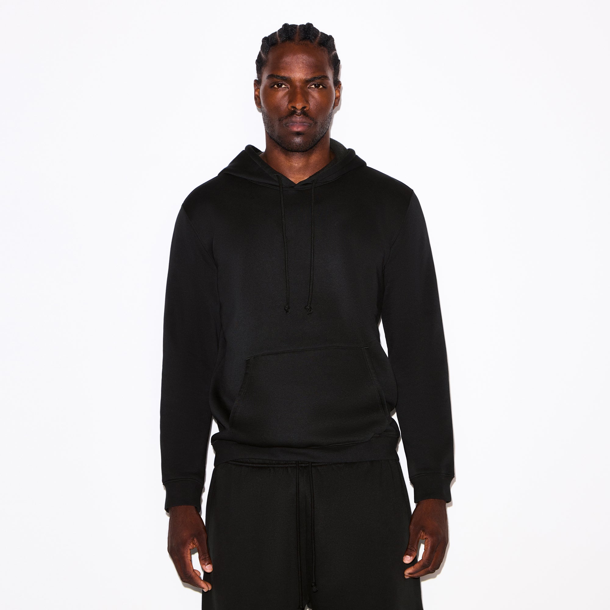 SKIMS FLEECE LOUNGE MENS CLASSIC HOODIE | WASHED ONYX - Mind Türkiye