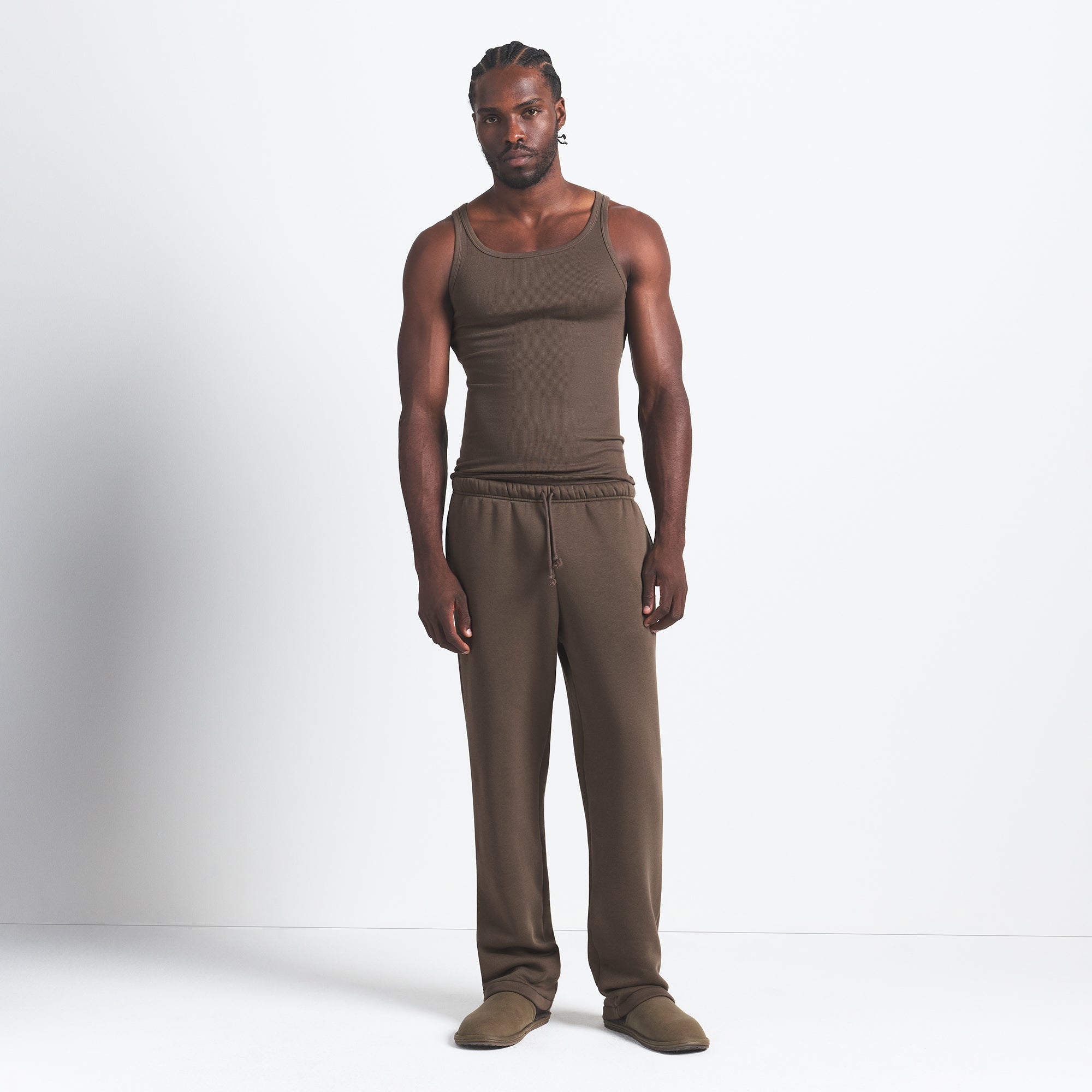 SKIMS COTTON MENS RIB TANK 3-PACK | DRIFTWOOD MULTI - Mind Türkiye