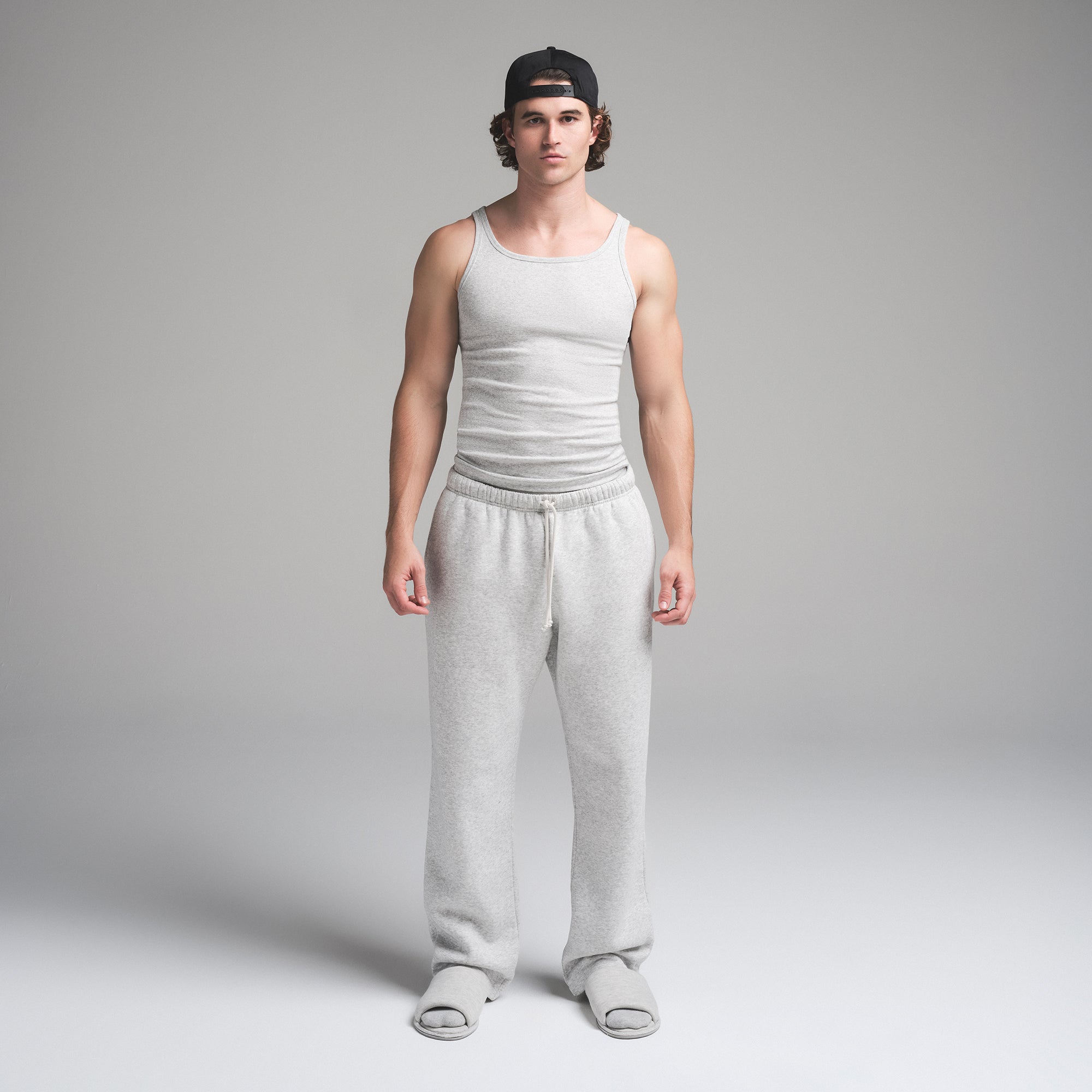 SKIMS COTTON MENS RIB TANK 3-PACK | HEATHER MULTI - Mind Türkiye