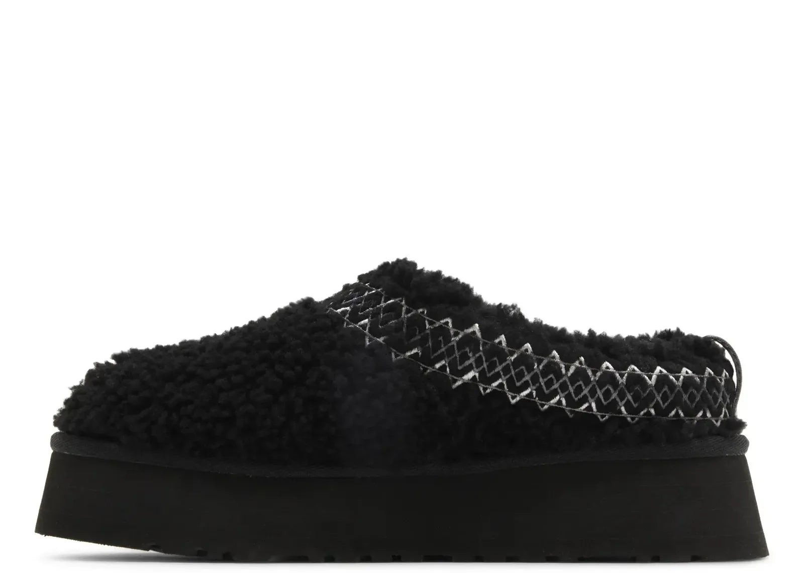 Ugg Tazz Slipper Heritage Braid Black - Mind Türkiye
