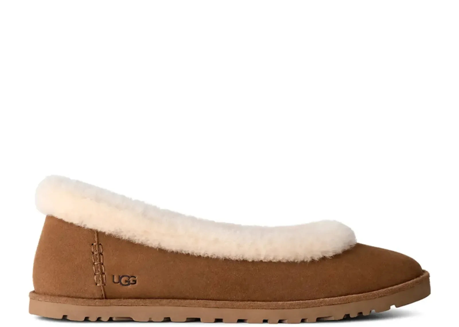 Ugg Zora Ballet Flat Chestnut