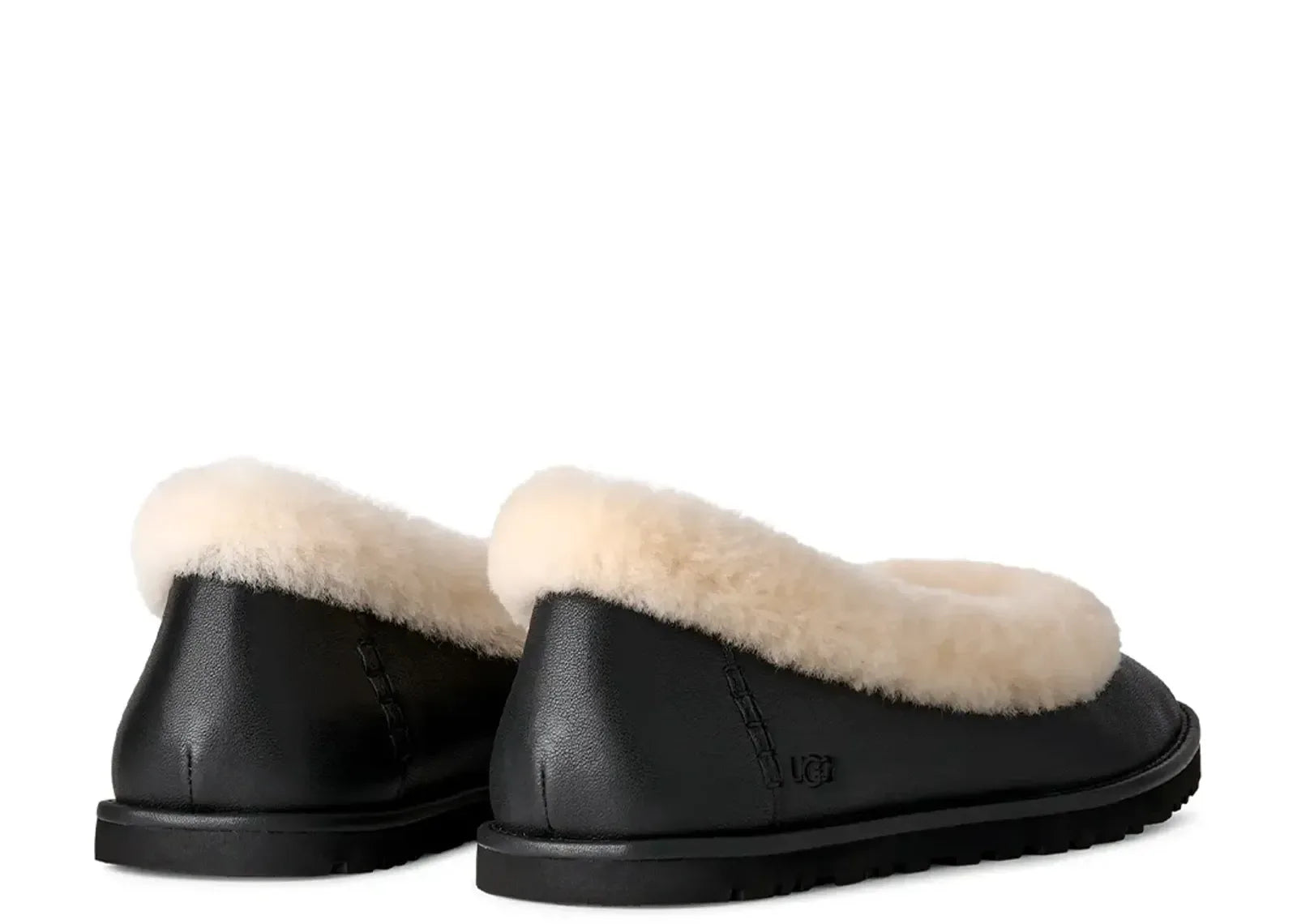 Ugg Zora Leather Ballet Flat Black - Mind Türkiye