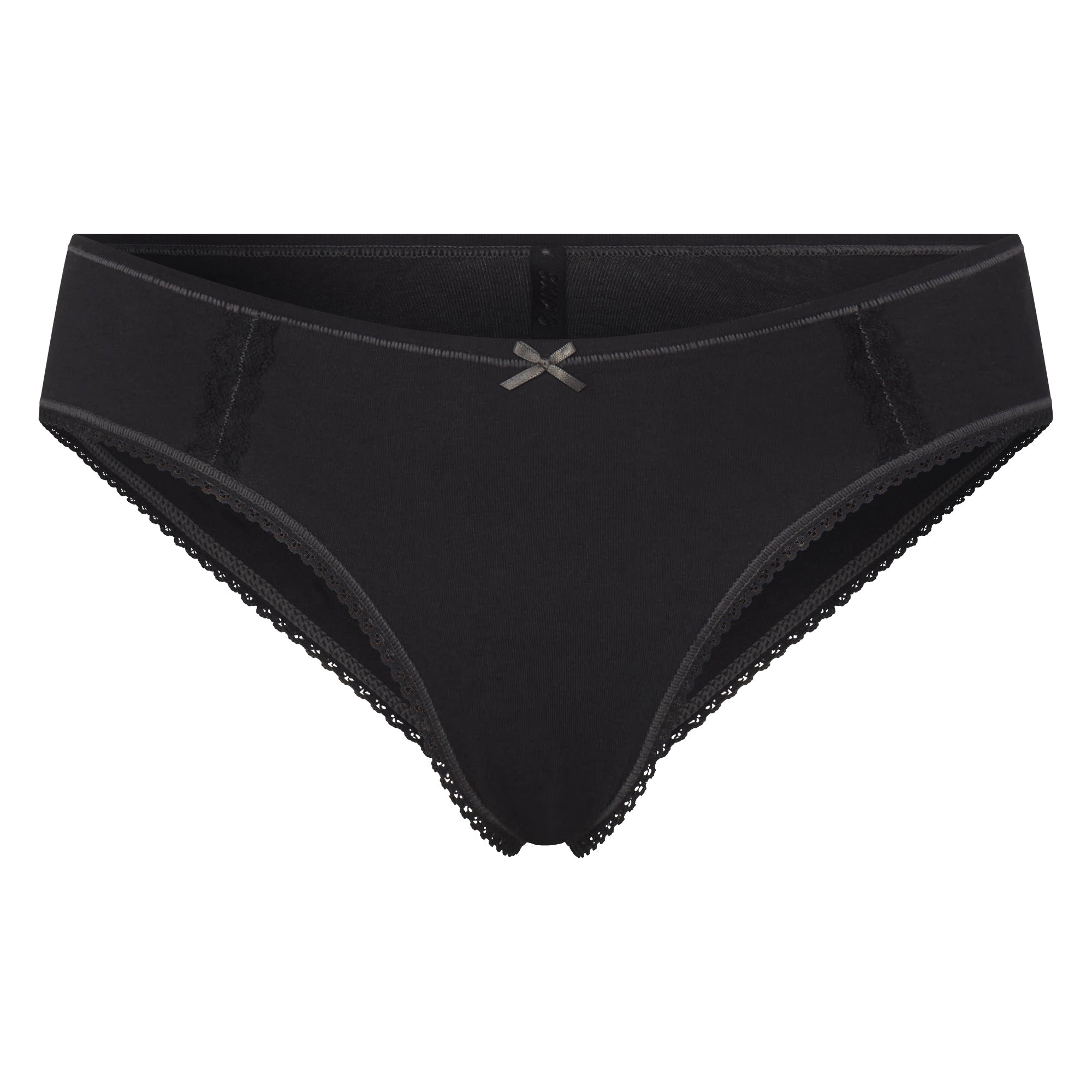 SKIMS LIGHTWEIGHT COTTON LACE HIPSTER | SOOT TONAL - Mind Türkiye