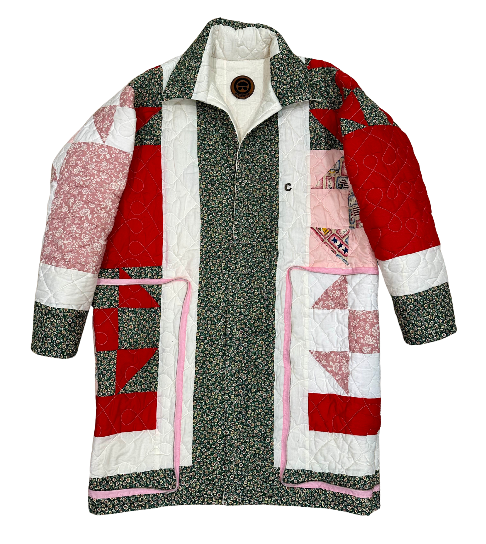 Cointel The Pinkcrest Quilt Trench Tote