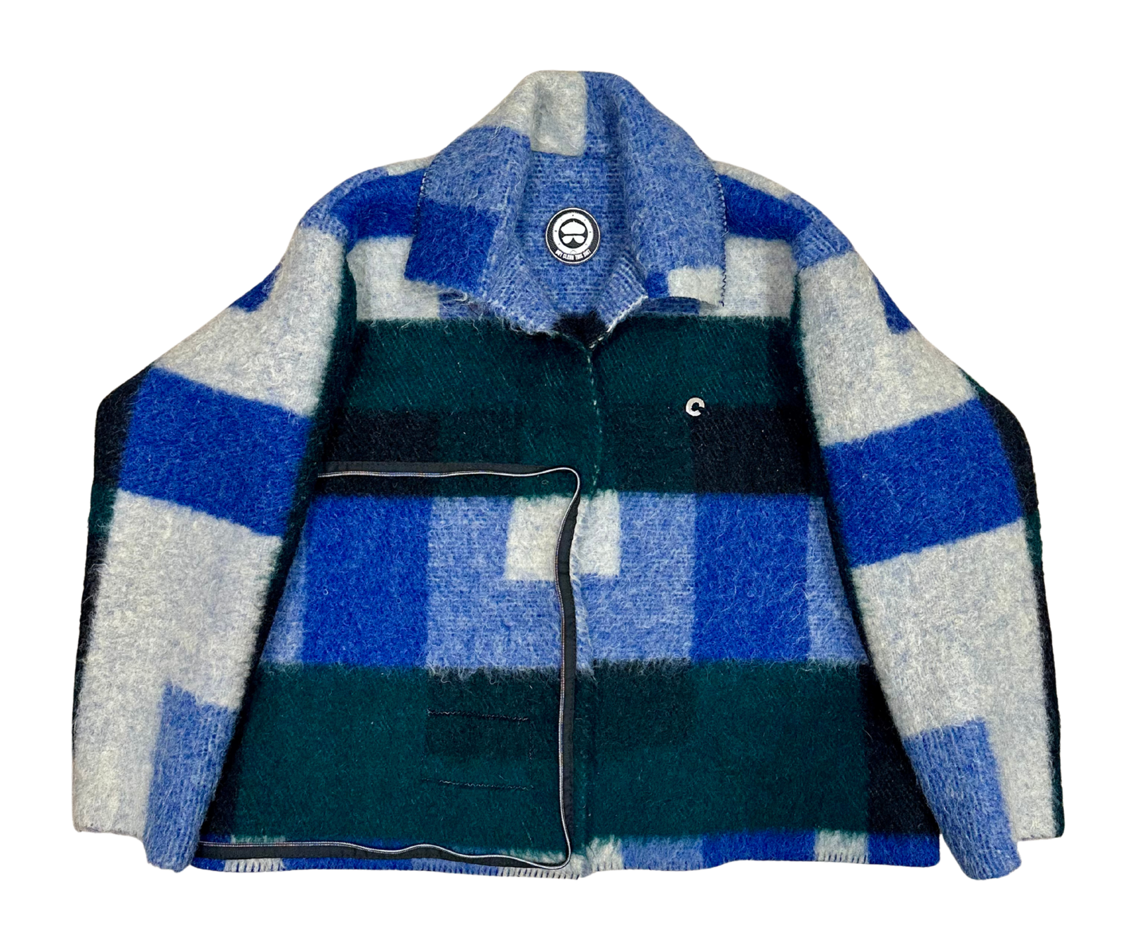 Cointel The Glacier Grid Coat N Tote