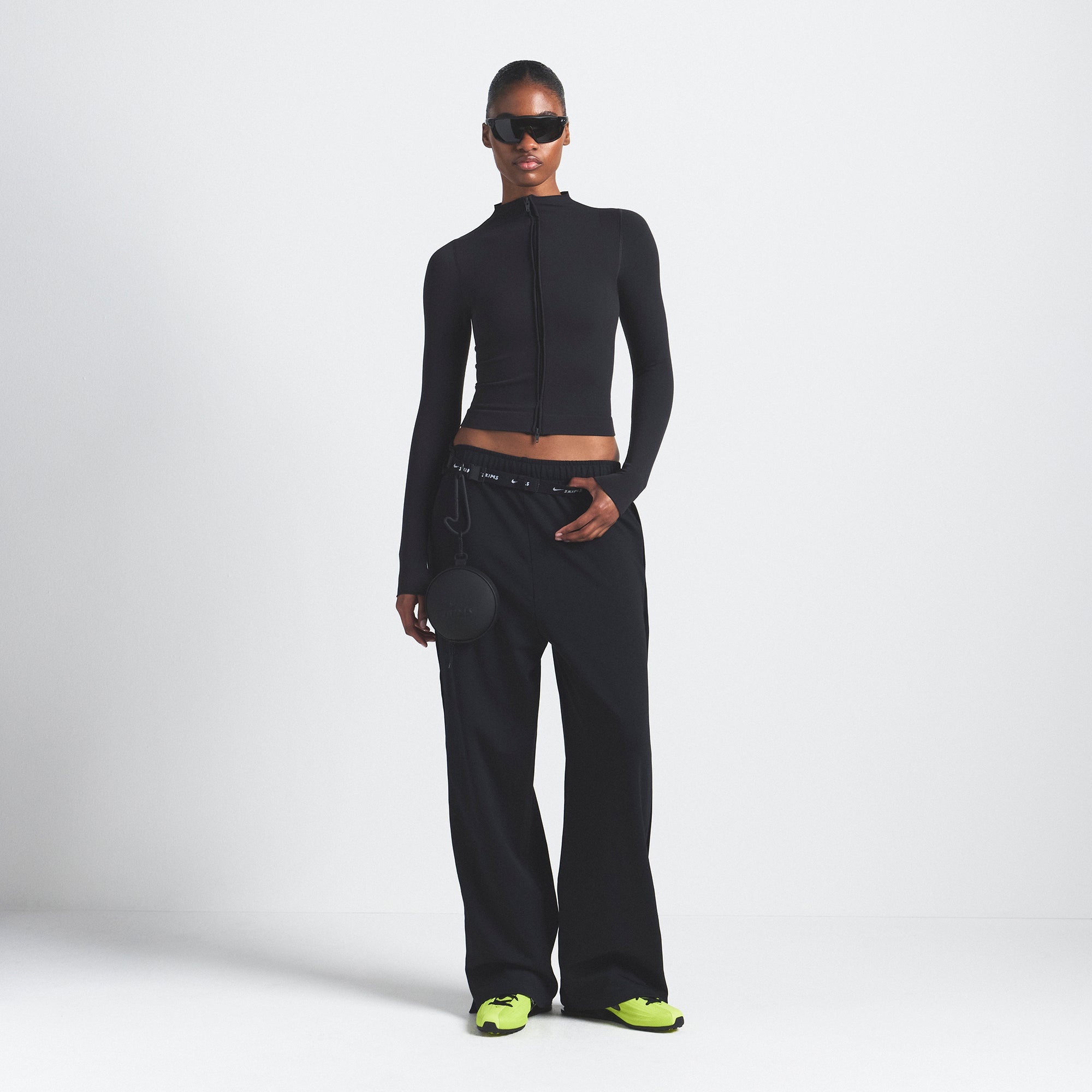 NikeSKIMS VINTAGE SEAMLESS FULL ZIP JACKET | OBSIDIAN - Mind Türkiye