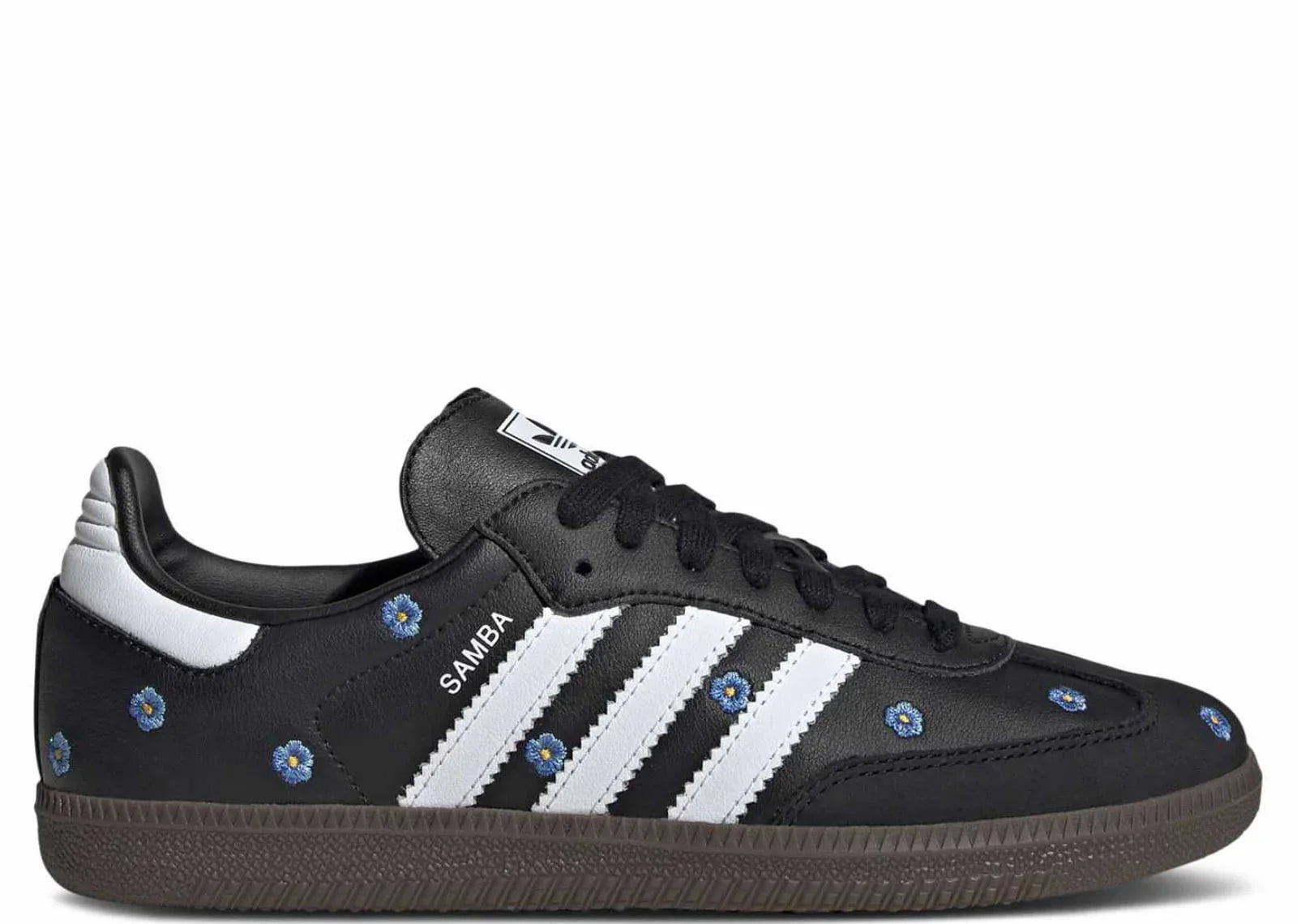 adidas Samba Light Blue Floral Core Black (W)