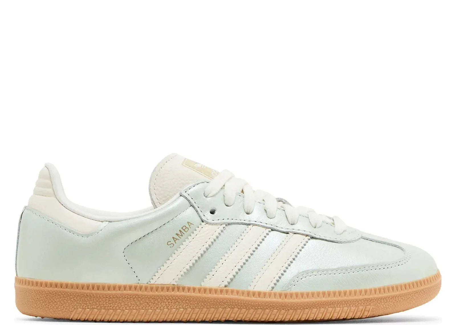 adidas Samba OG Linen Green Metallic (W)