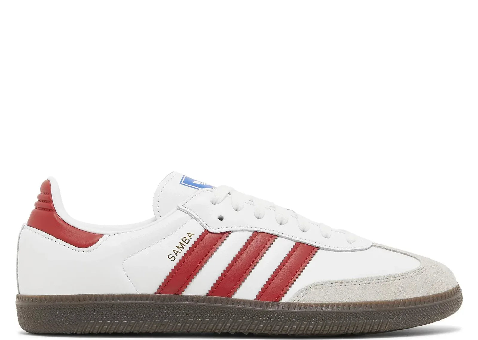 adidas Samba OG White Better Scarlet