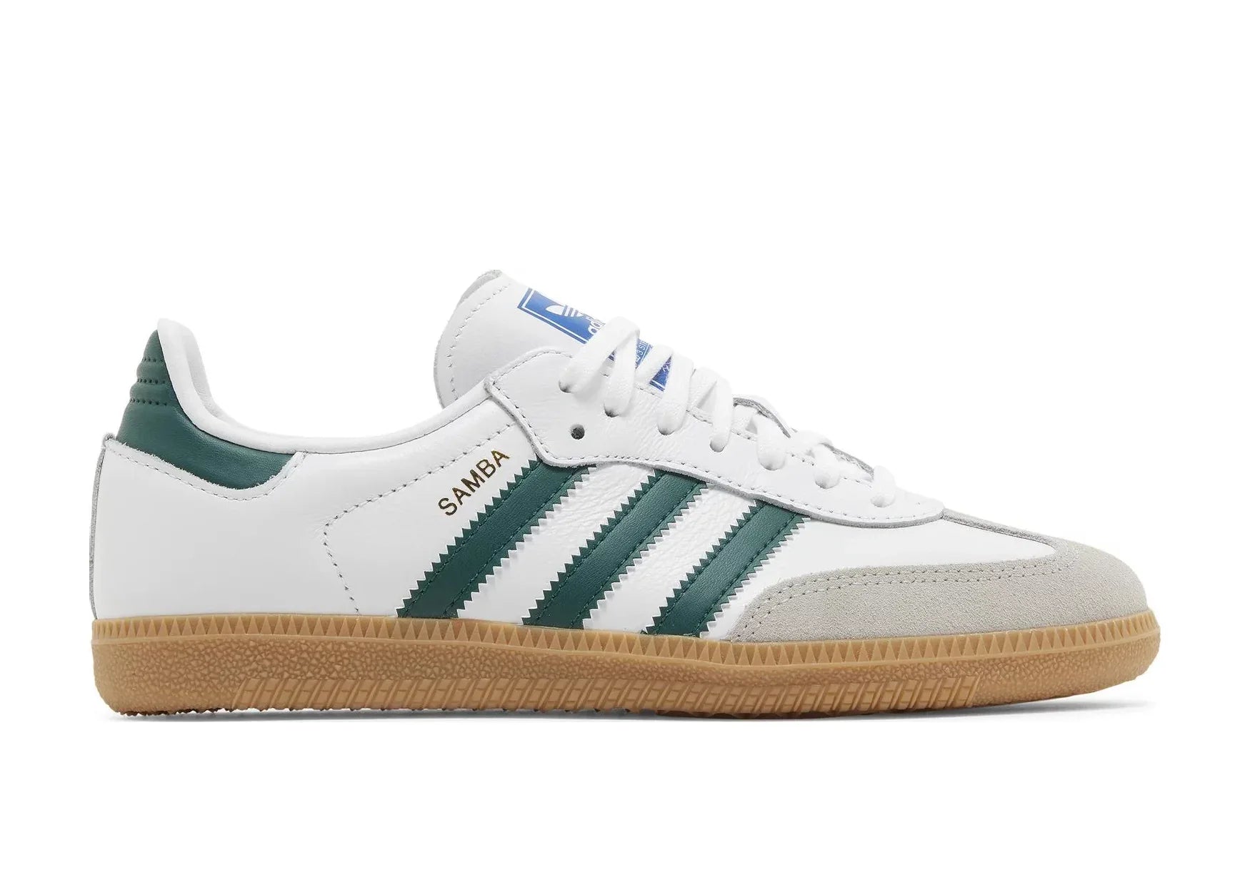 adidas Samba OG White Collegiate Green Gum (GS) - Mind Türkiye