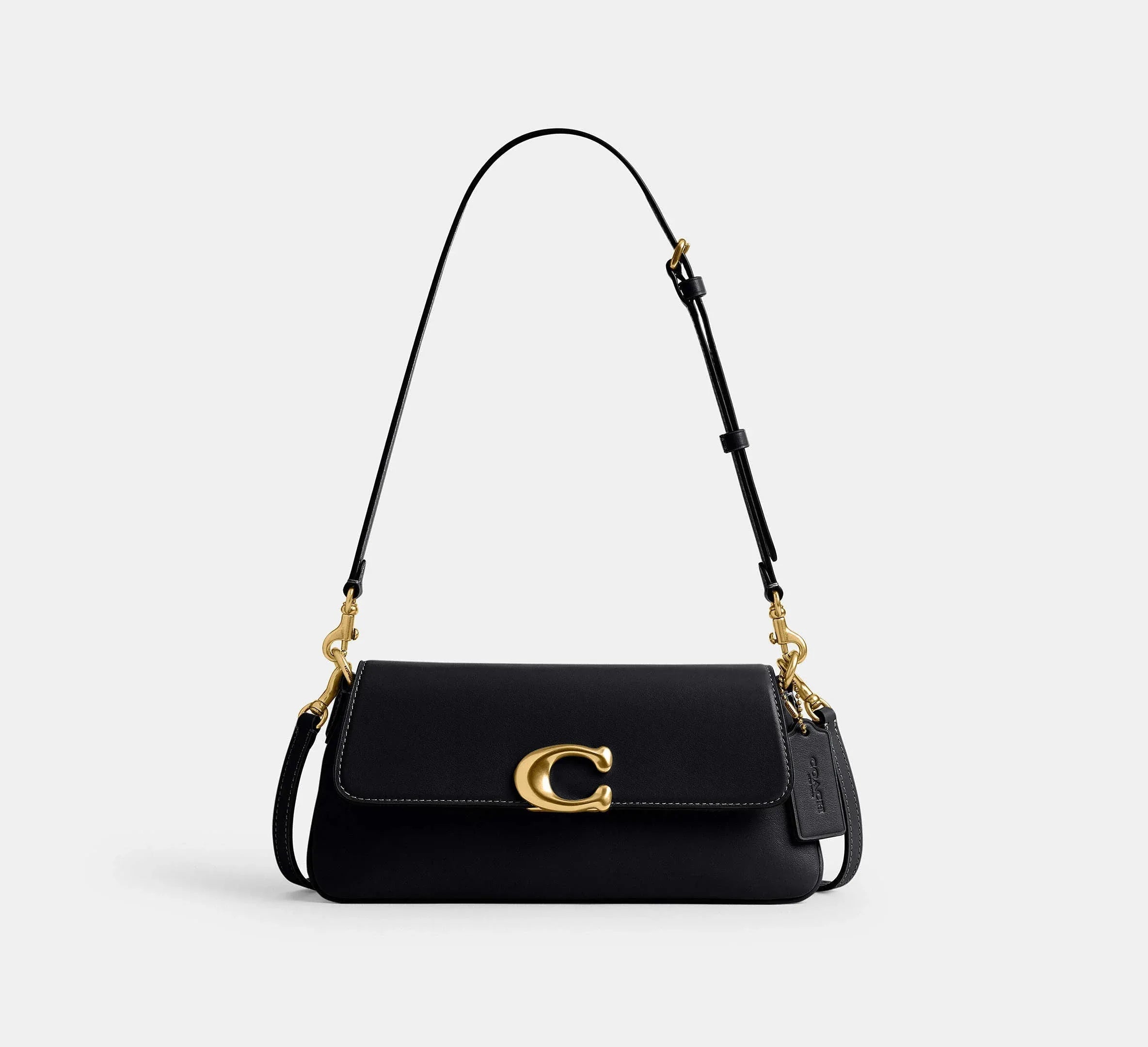 Coach Jet Shoulder Bag – Brass/Black - Mind Türkiye