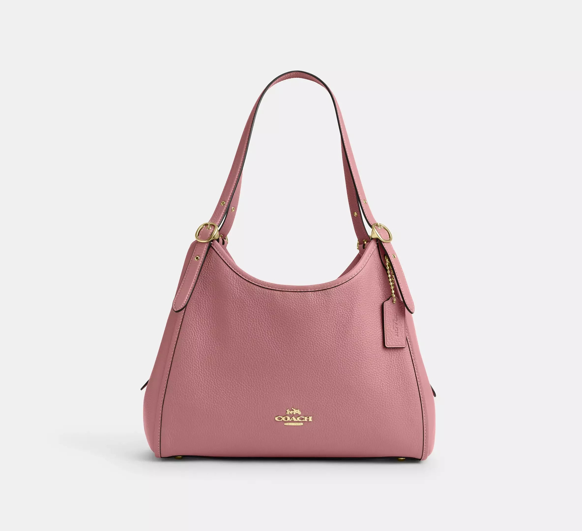 Coach Erin Shoulder Bag – Gold/Peony - Mind Türkiye