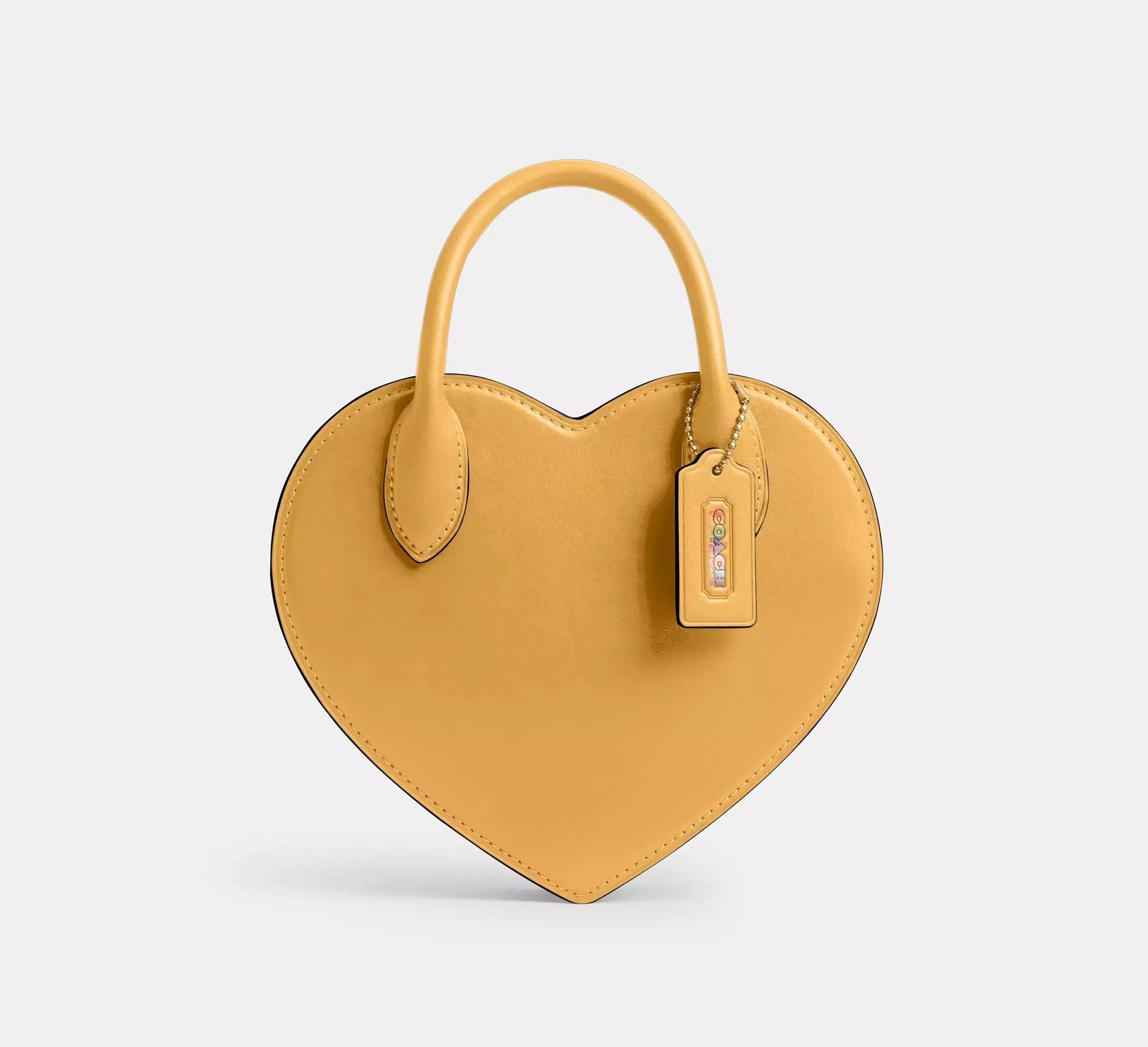 Coach Heart Bag – Brass/Honeycomb - Mind Türkiye