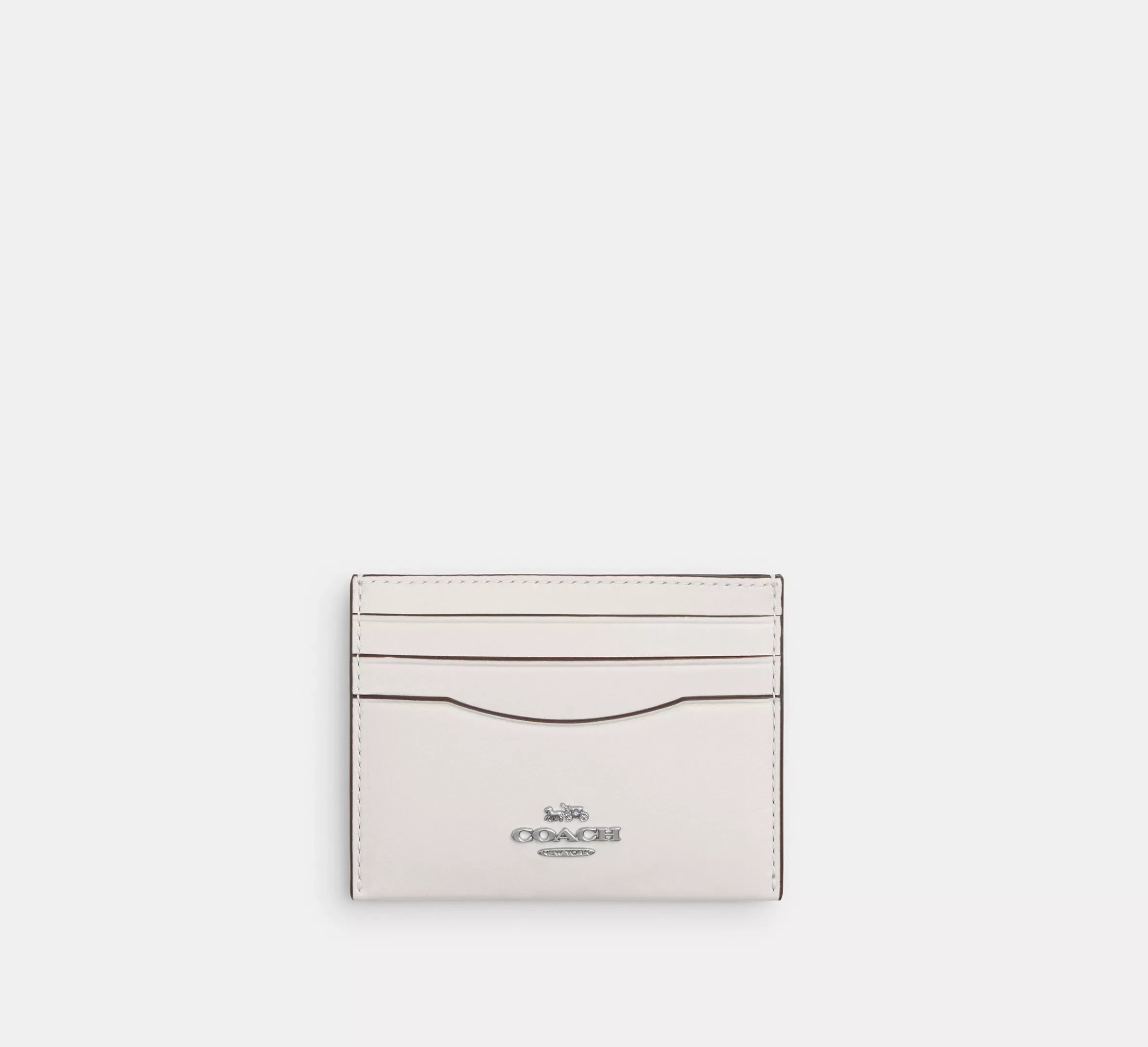 Coach Slim Id Card Case – Silver/Chalk - Mind Türkiye