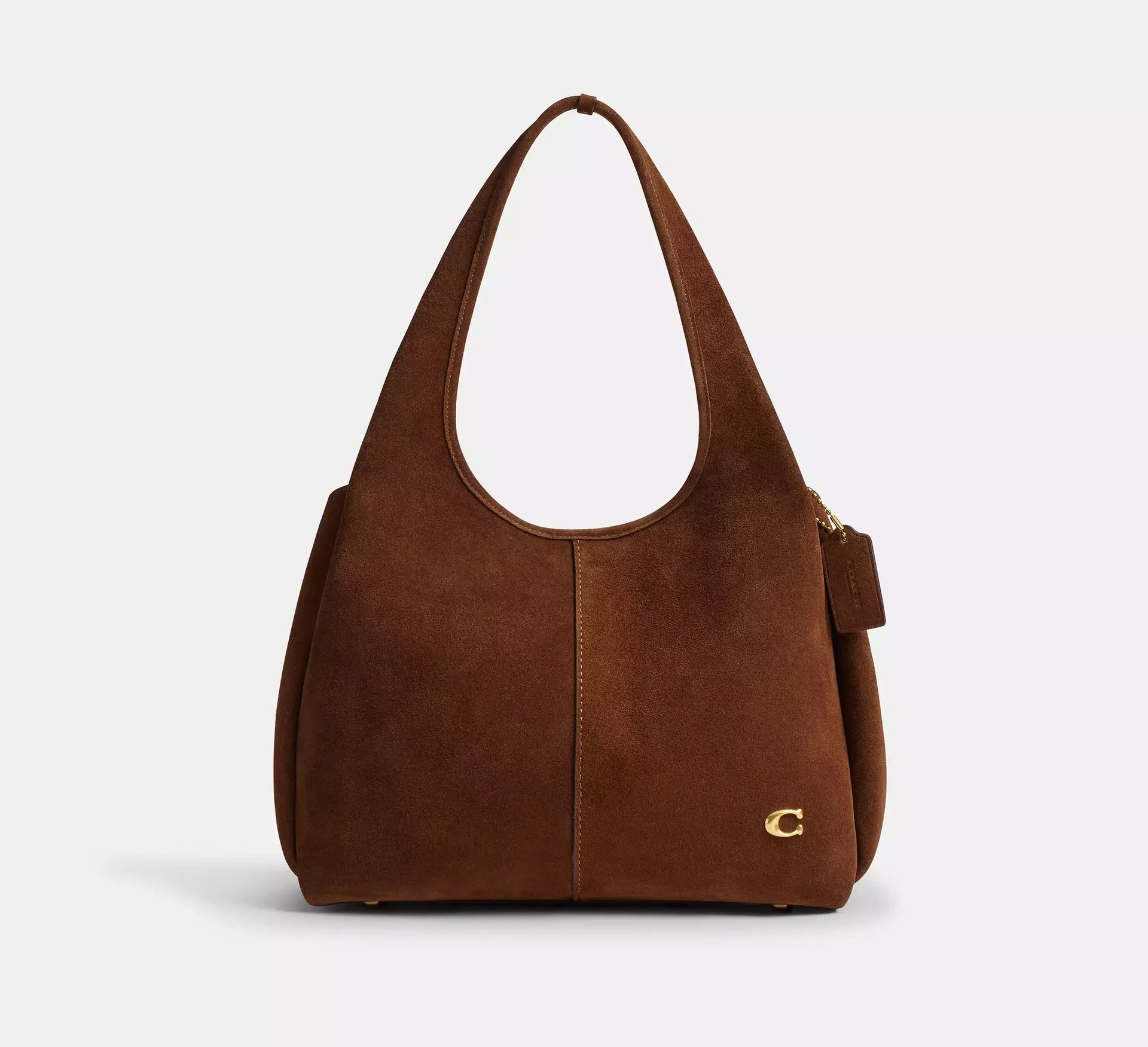 Coach Lana Shoulder Bag – Brass/Warm Brown - Mind Türkiye
