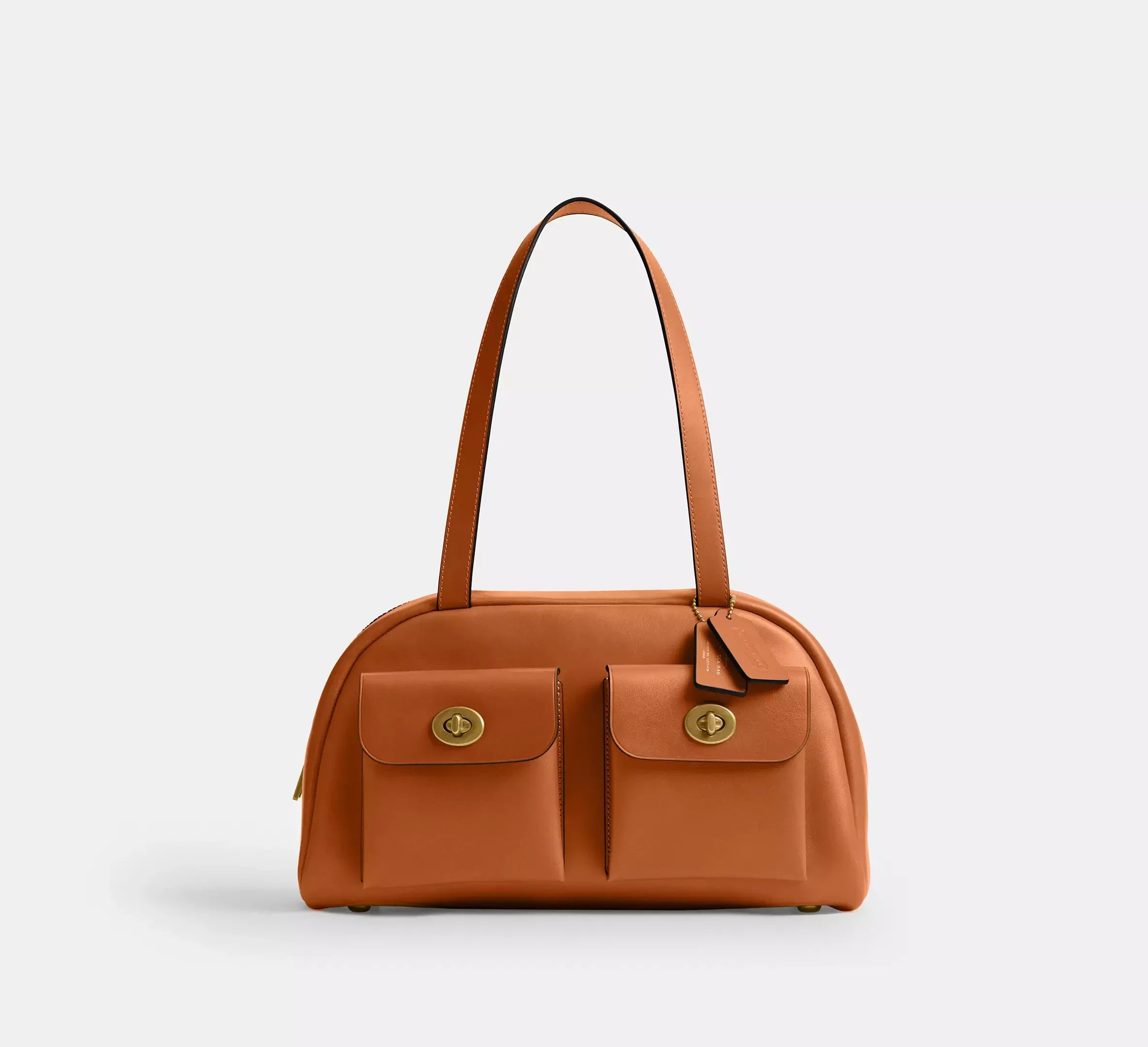 Coach Twin Turnlock Bag SEZON – Dark Brass/Toffee - Mind Türkiye