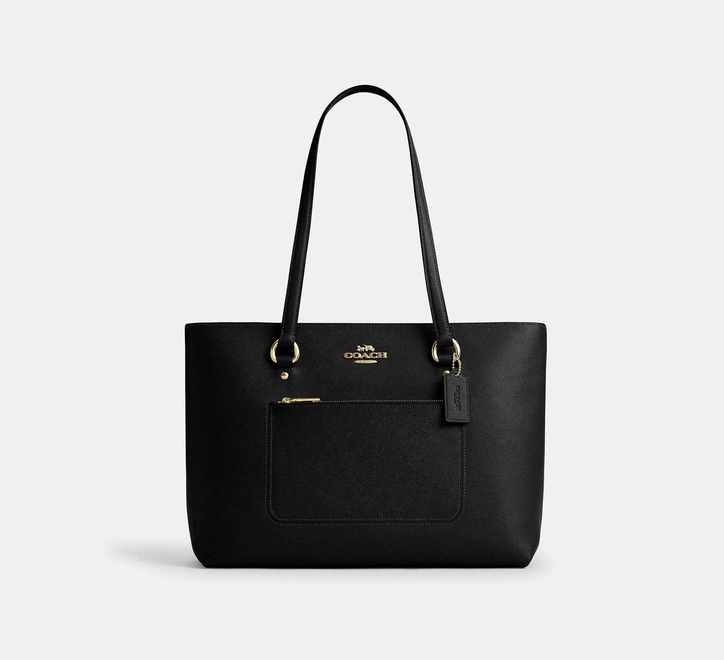 Coach Station Tote Bag – Gold/Black - Mind Türkiye