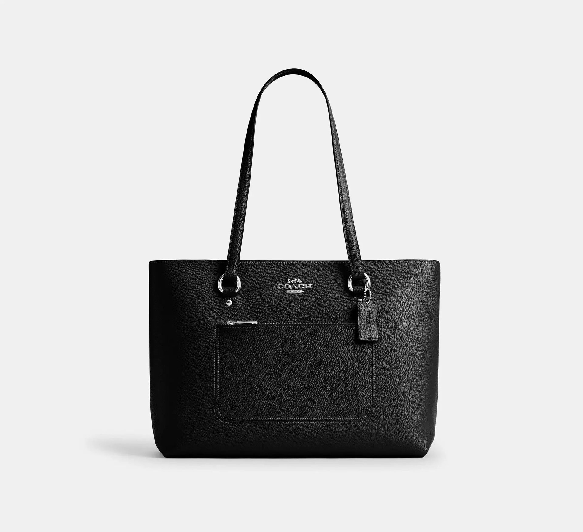 Coach Station Tote Bag – Silver/Black - Mind Türkiye