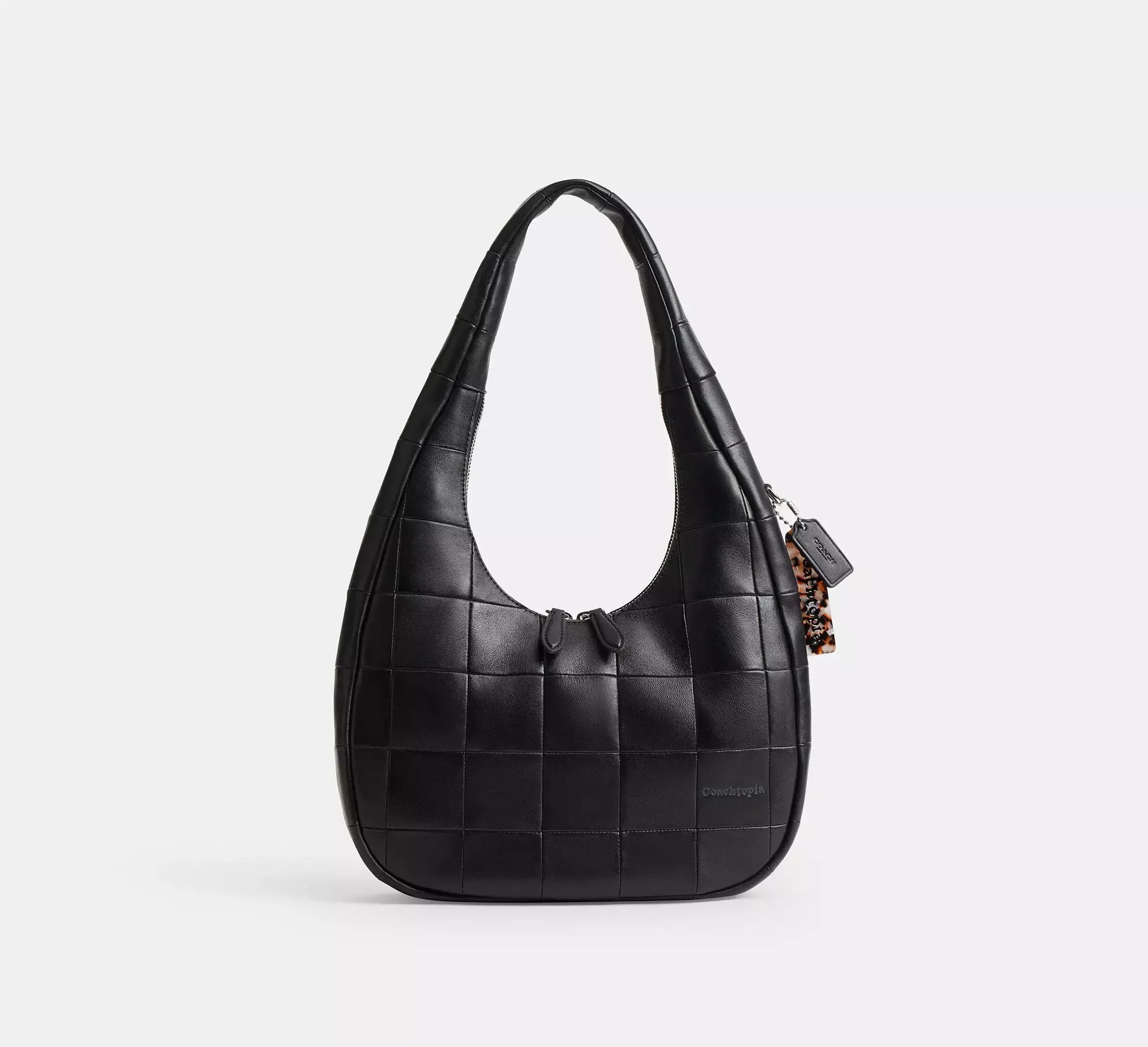 Coach Alter/Ego Crescent Shoulder Bag In Upcrafted Leather – Leather/Black - Mind Türkiye