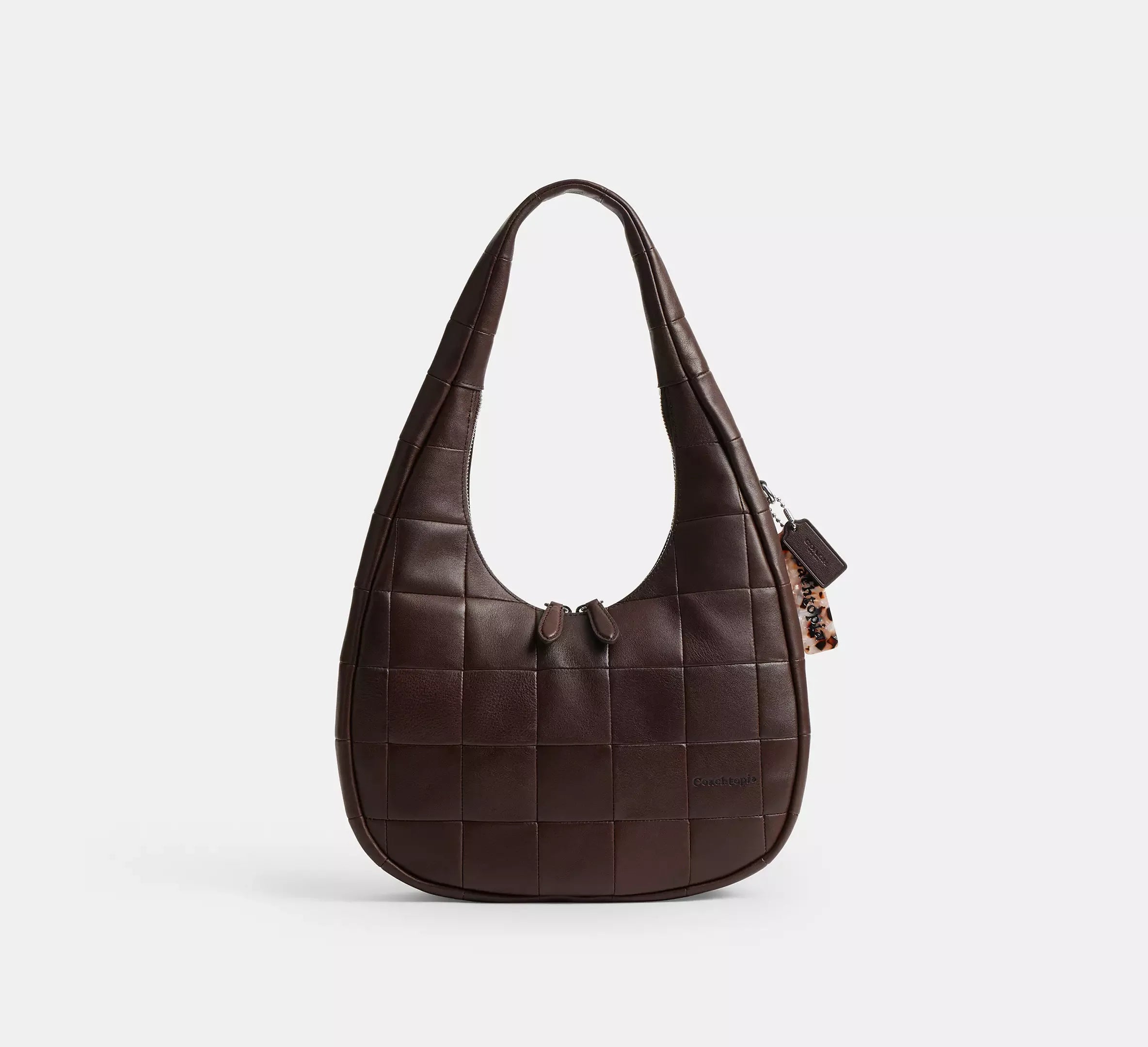 Coach Alter/Ego Crescent Shoulder Bag In Upcrafted Leather – Leather/Maple - Mind Türkiye