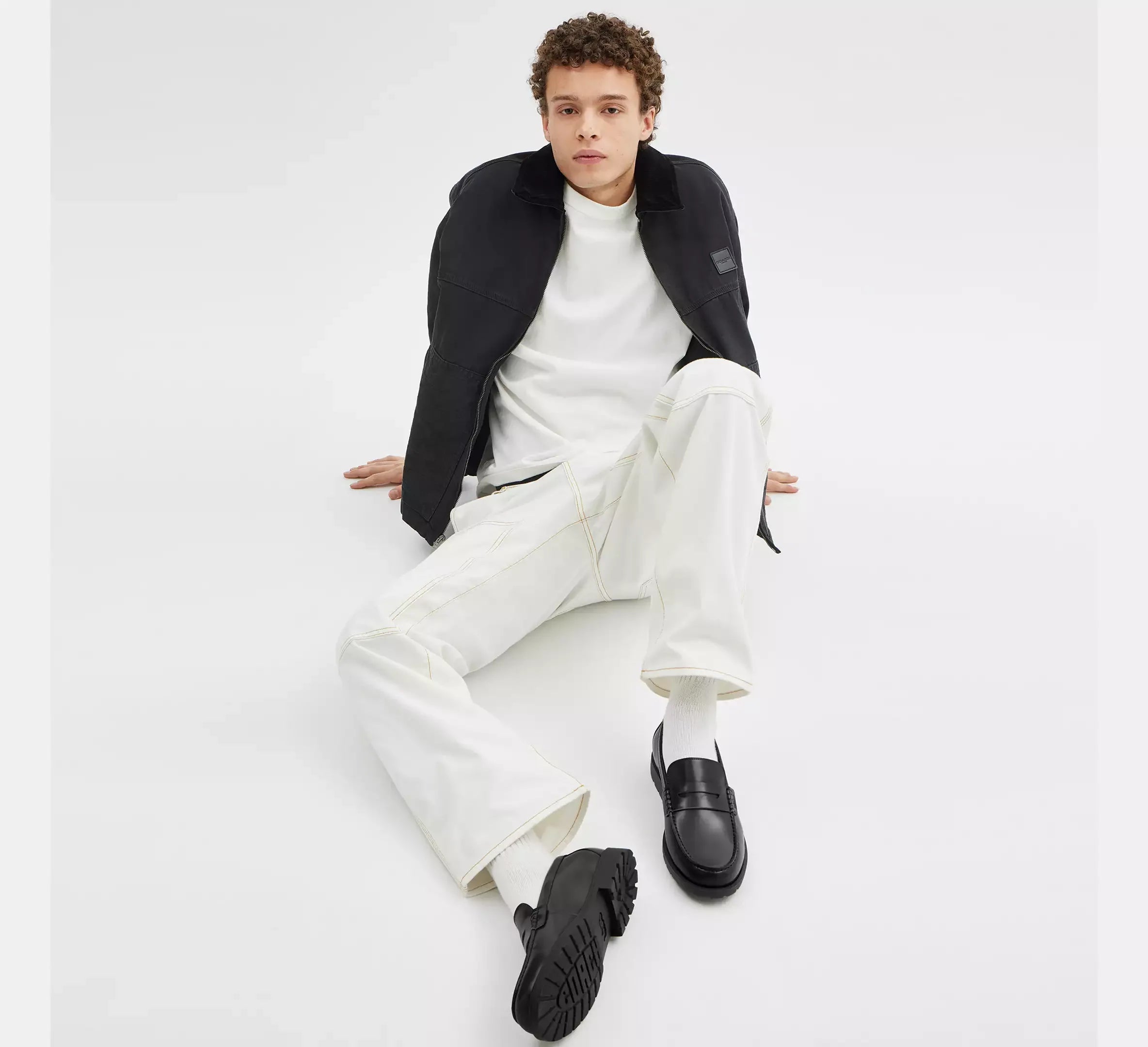 Coach Men’s Reagan Loafer – Black - Mind Türkiye