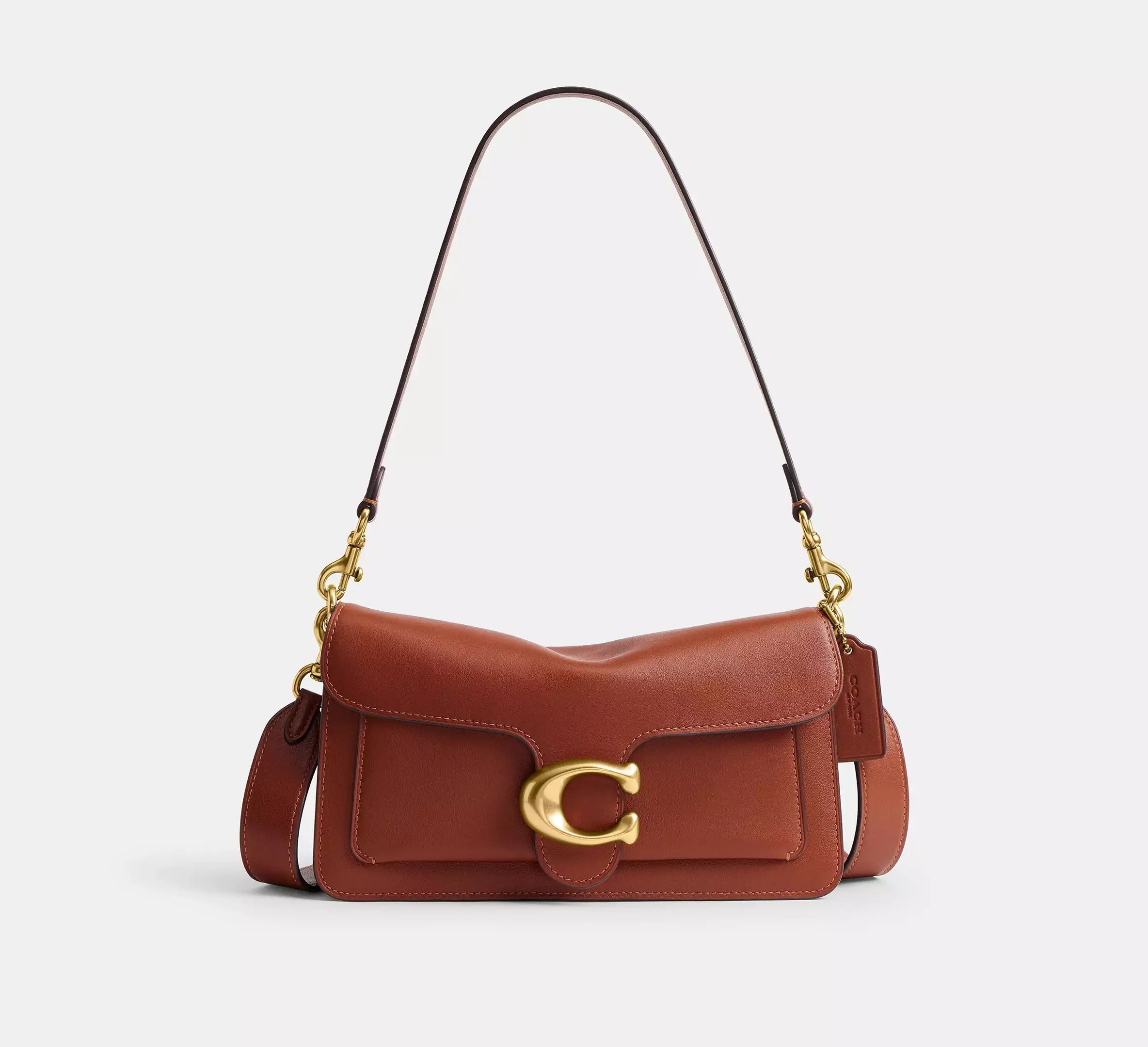 Coach Tabby Shoulder Bag 26 – Brass/Pecan - Mind Türkiye