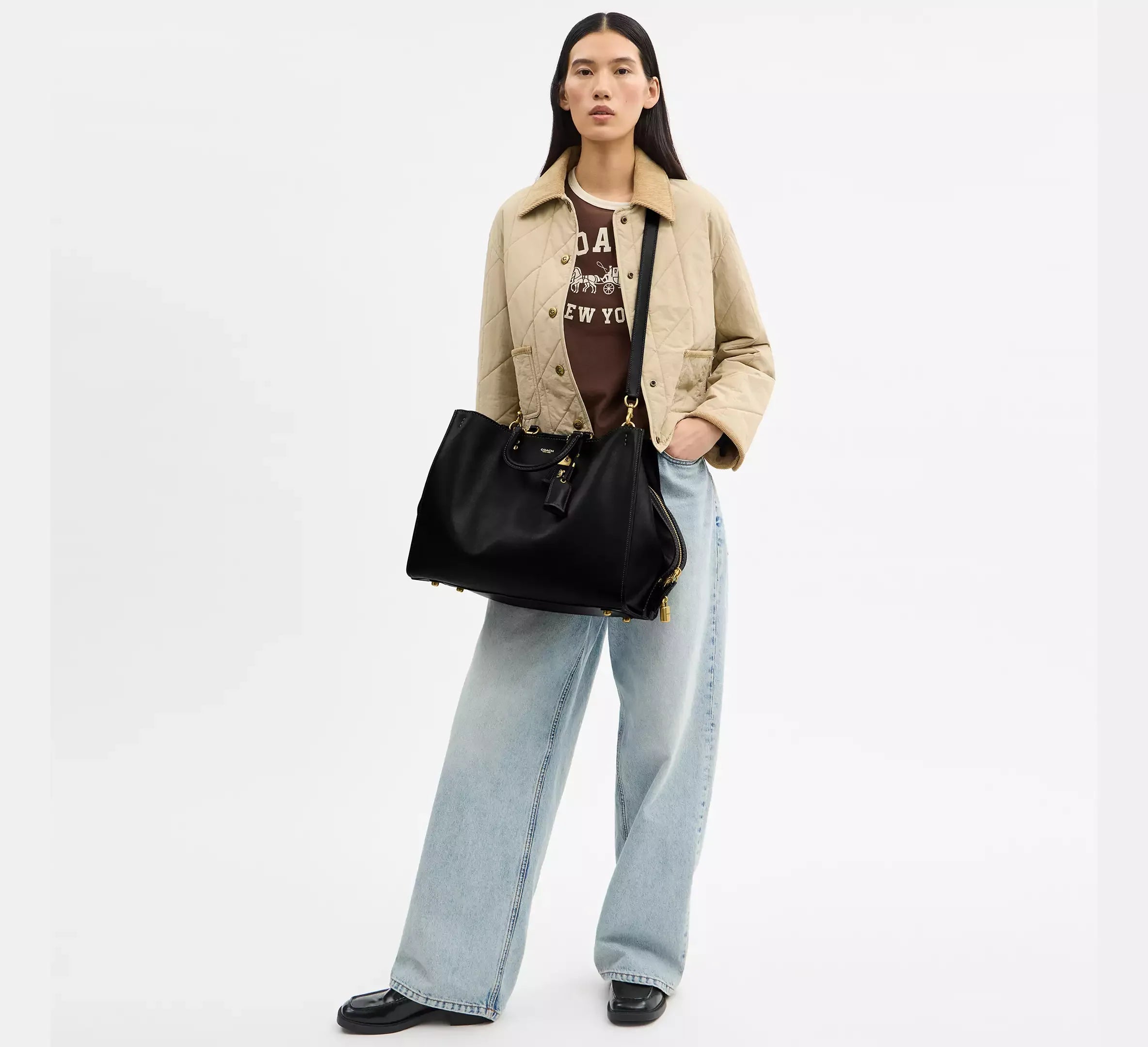 Coach Rogue Bag 40 SEZON – Brass/Black - Mind Türkiye