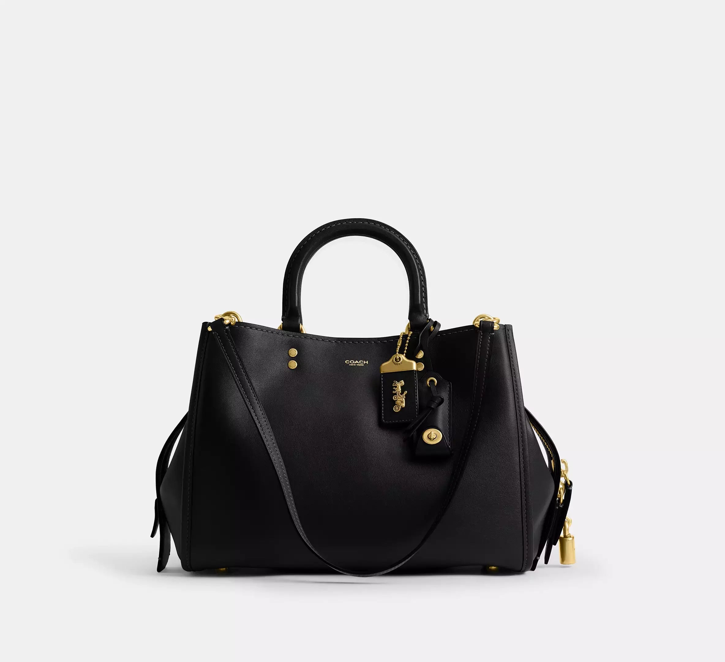 Coach Rogue Bag 31 Season – Brass/Black - Mind Türkiye