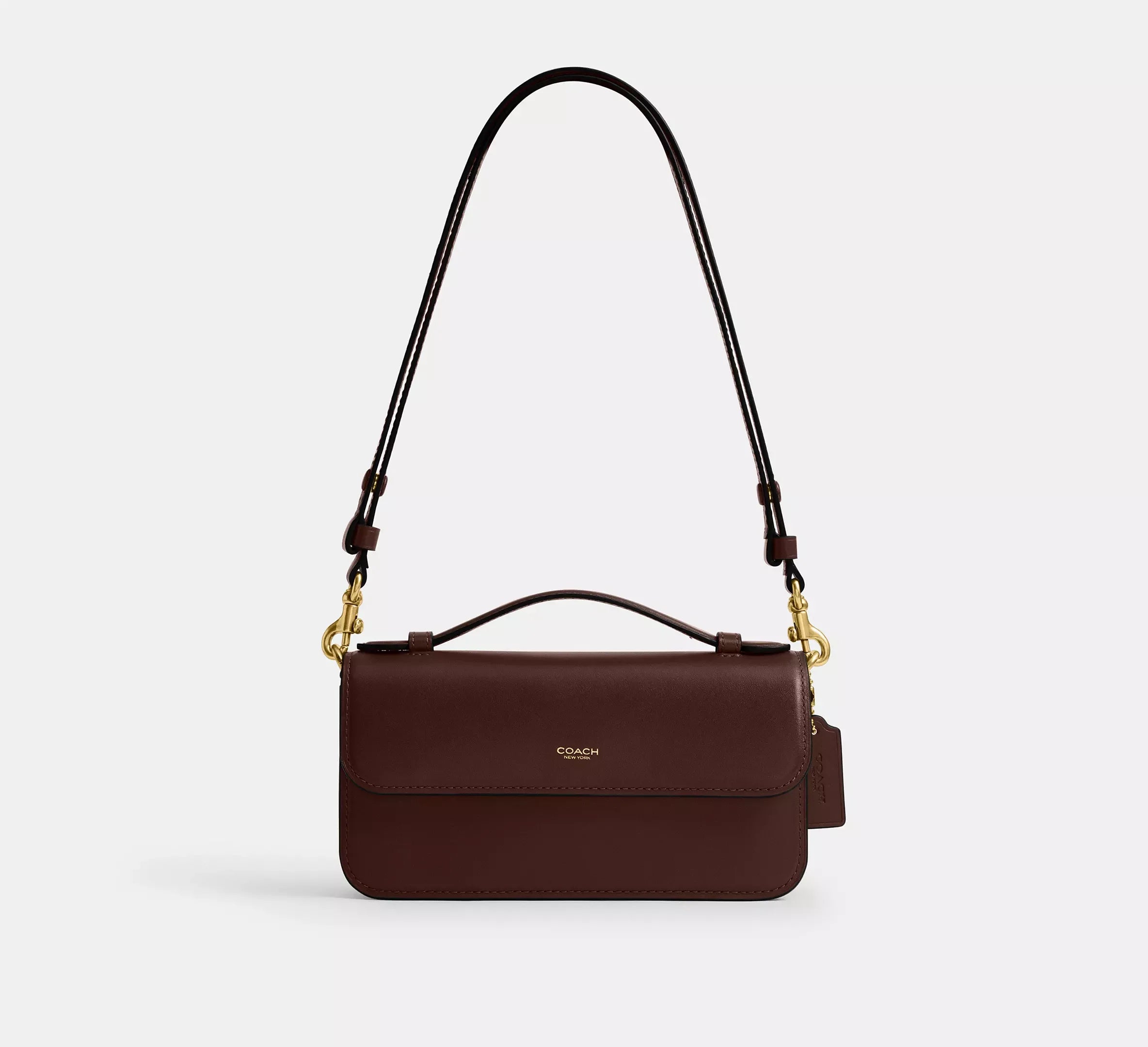 Coach Elora Top Handle Crossbody Bag SEZON – Brass/Maple - Mind Türkiye