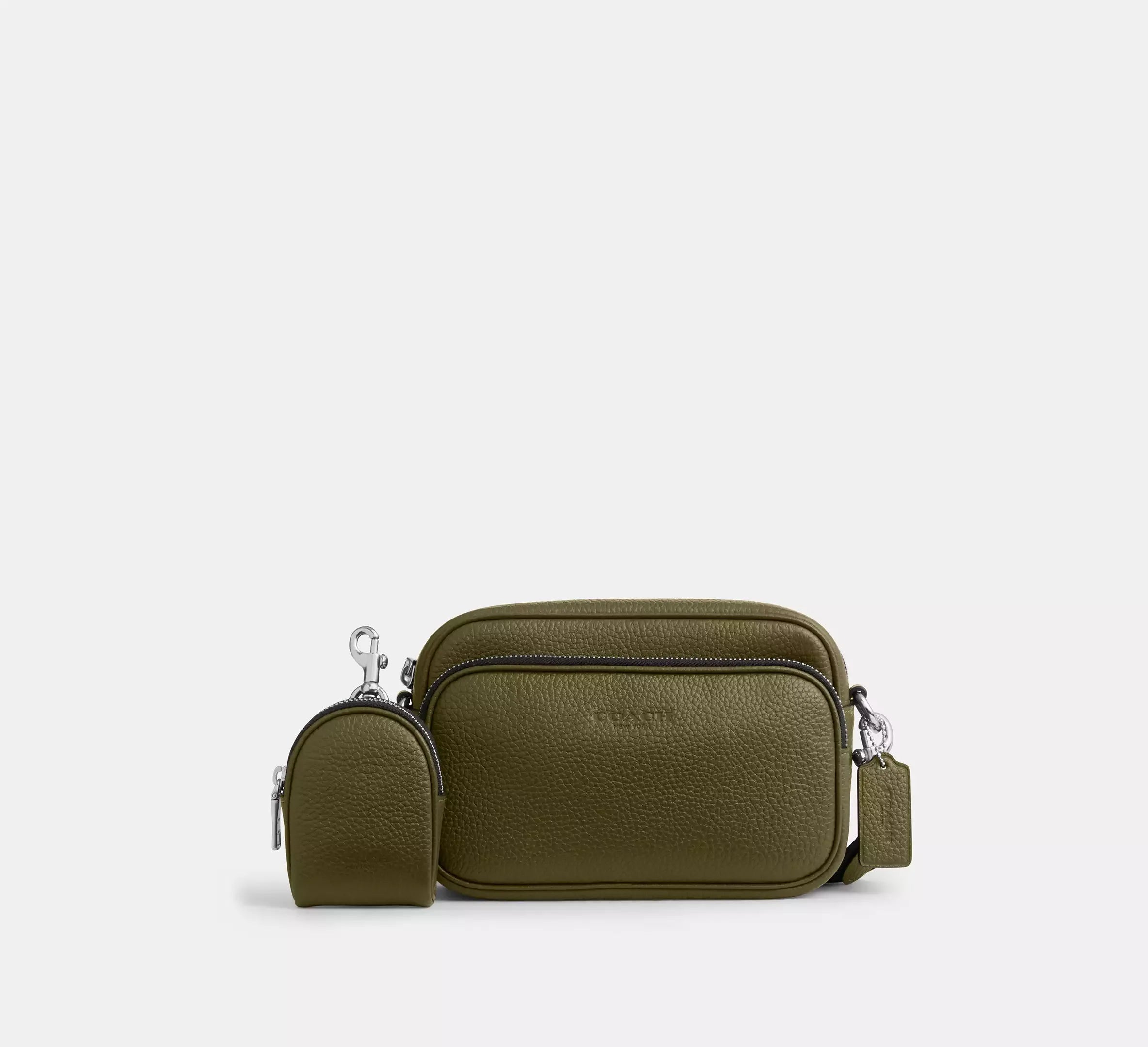 Coach Finlay Crossbody Bag – Silver/Olive - Mind Türkiye