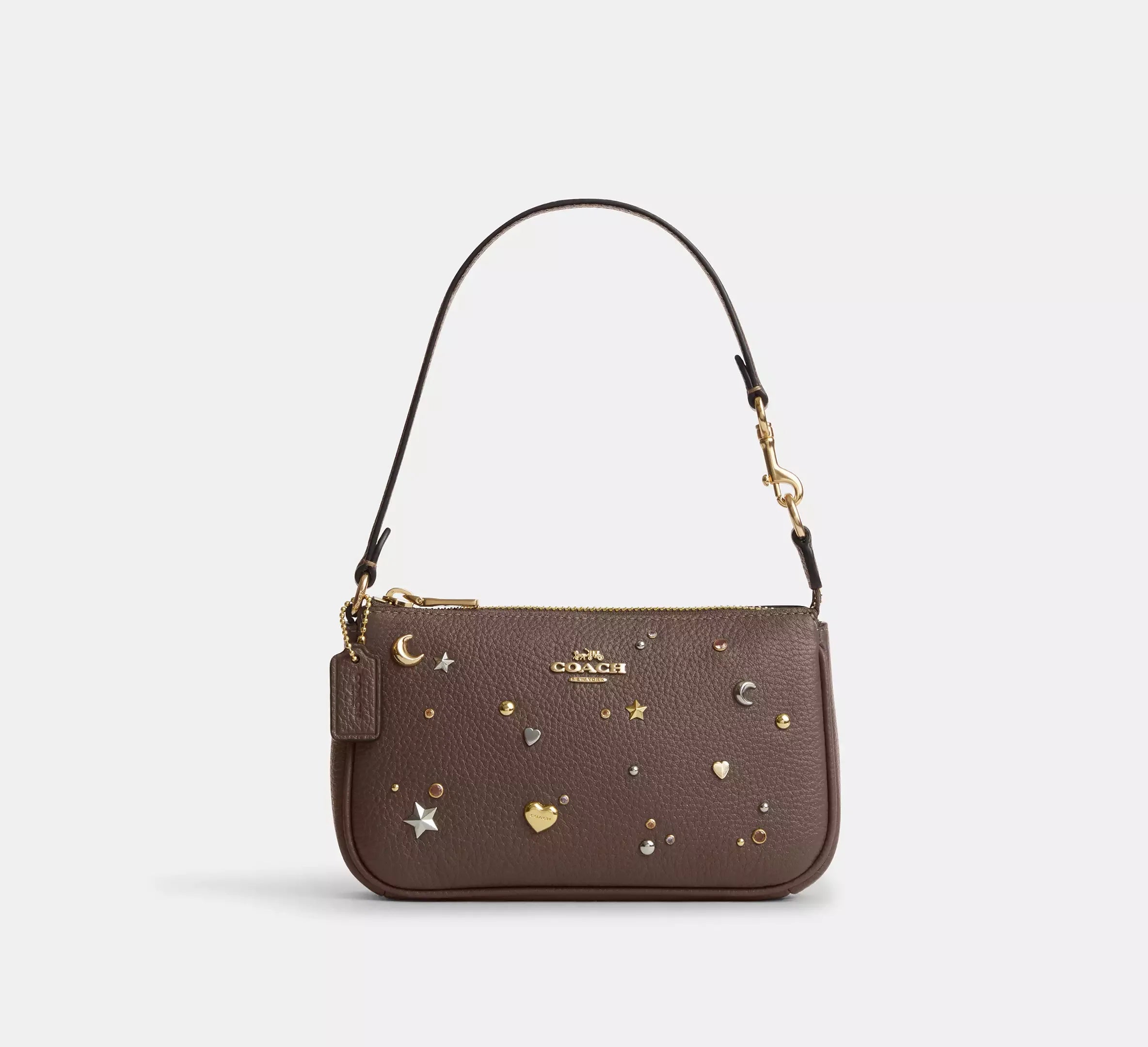 Coach Nolita 19 With Rivets – Gold/Dark Stone Multi - Mind Türkiye