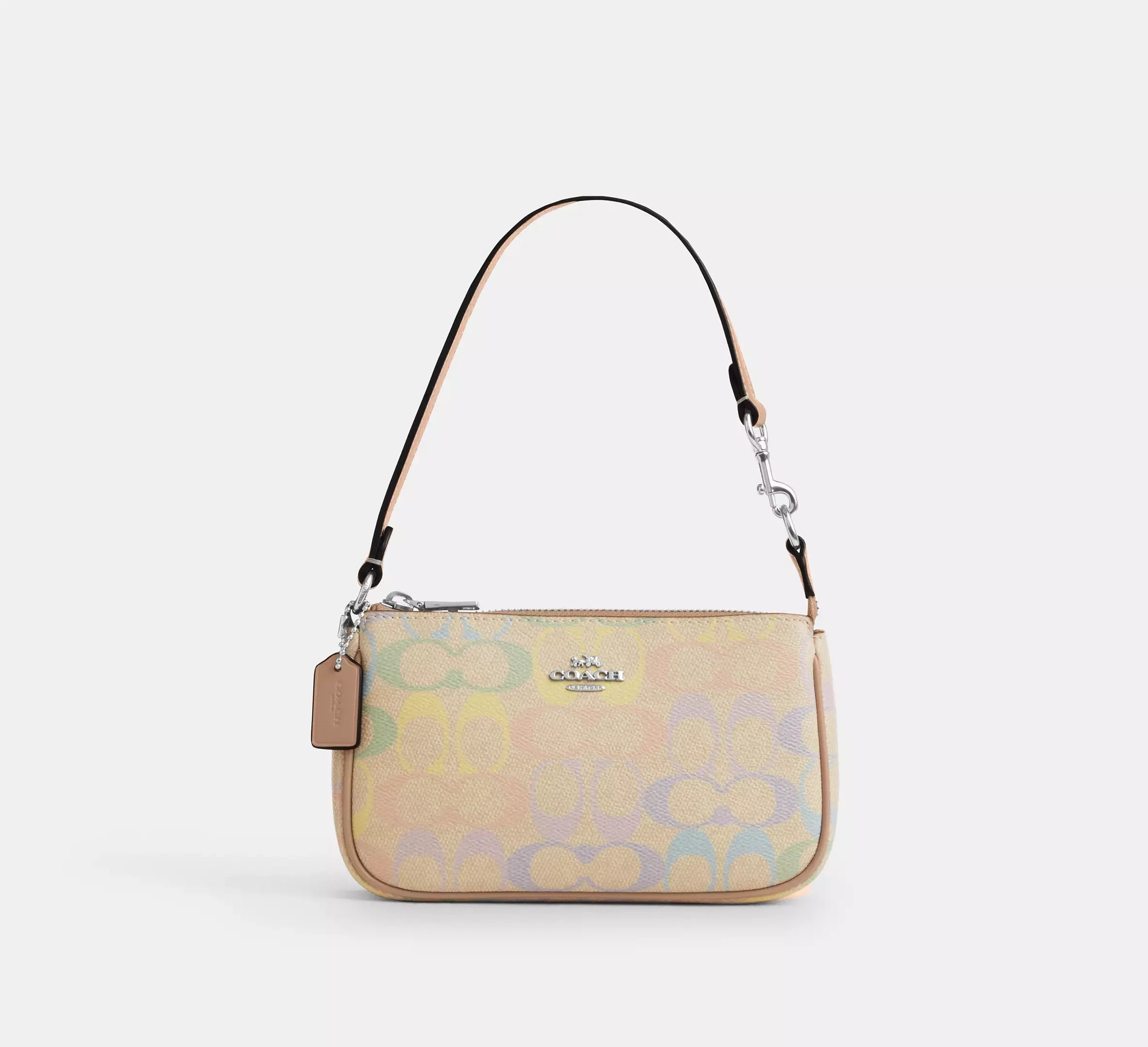 Coach Nolita 19 In Rainbow Signature – Silver - Mind Türkiye