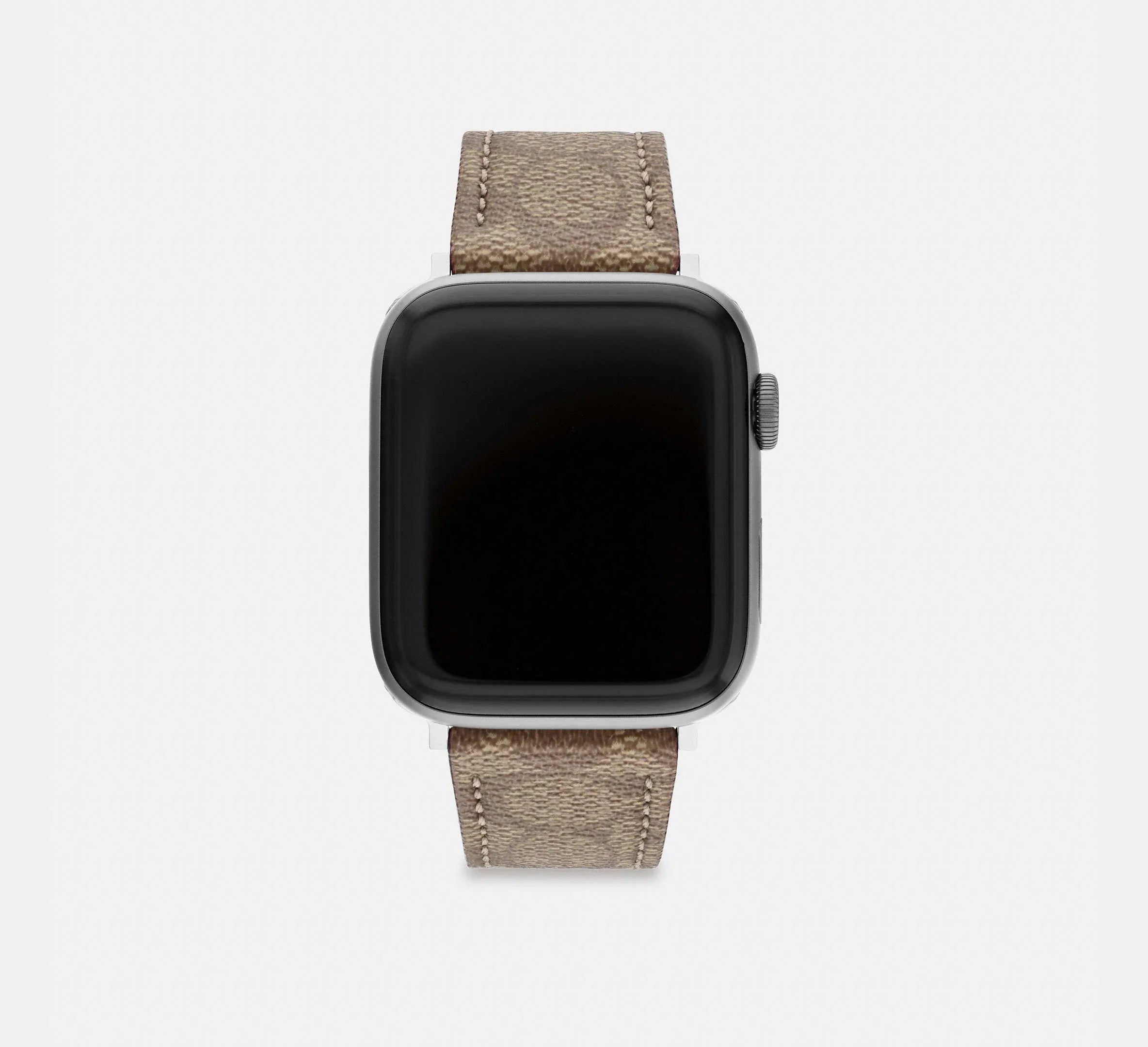 Coach Apple Watch® Strap, 42 Mm And 44 Mm – Khaki - Mind Türkiye