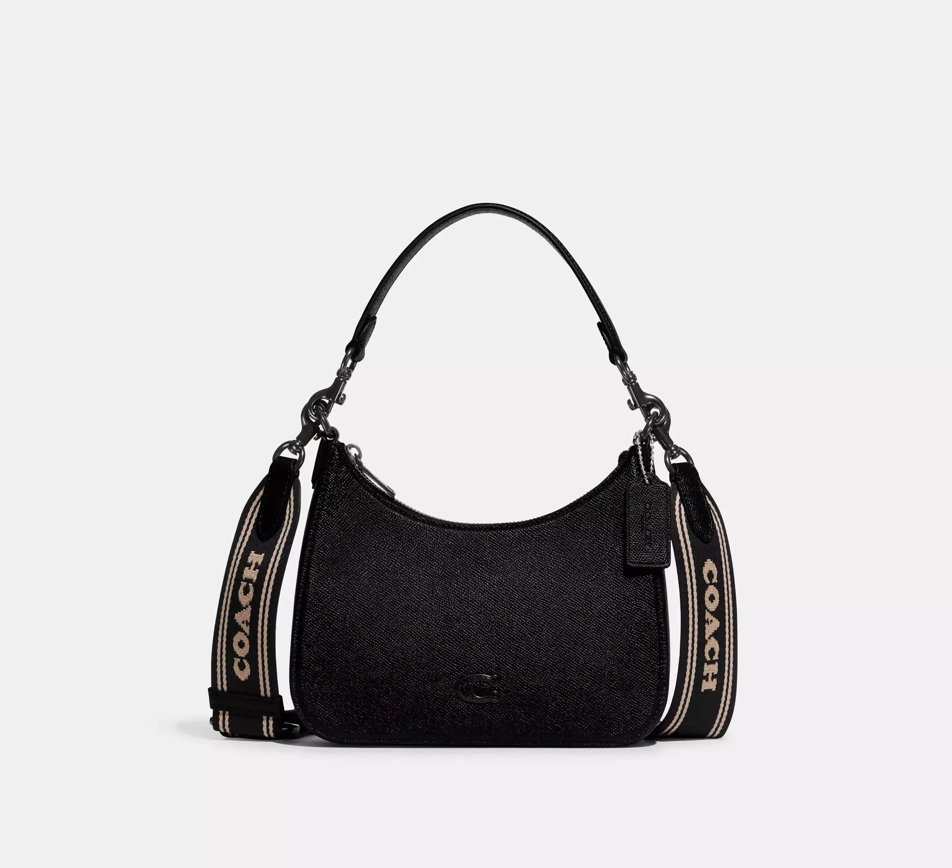 Coach Hobo Crossbody Bag – Black - Mind Türkiye