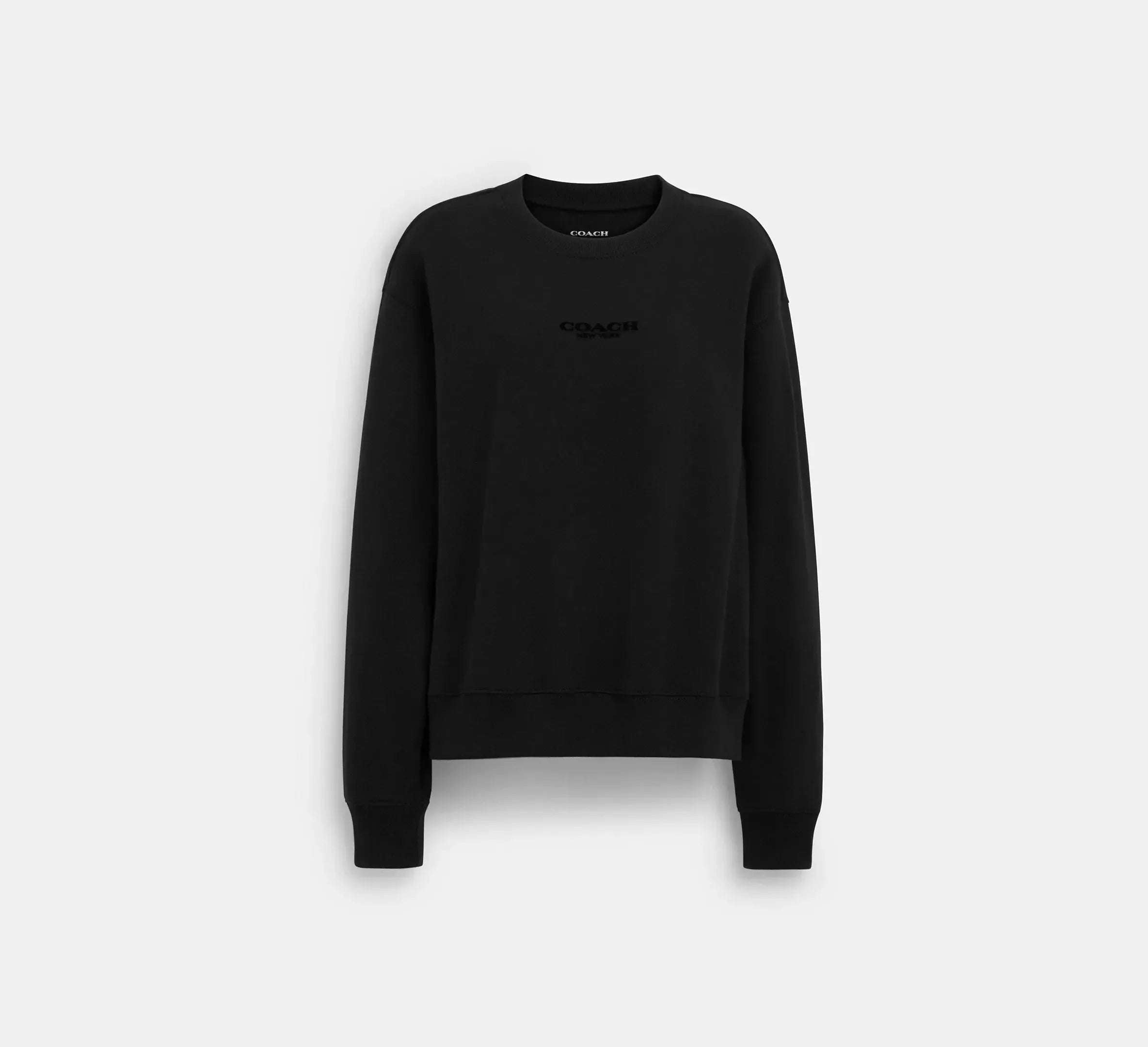 Coach Crewneck – Black - Mind Türkiye