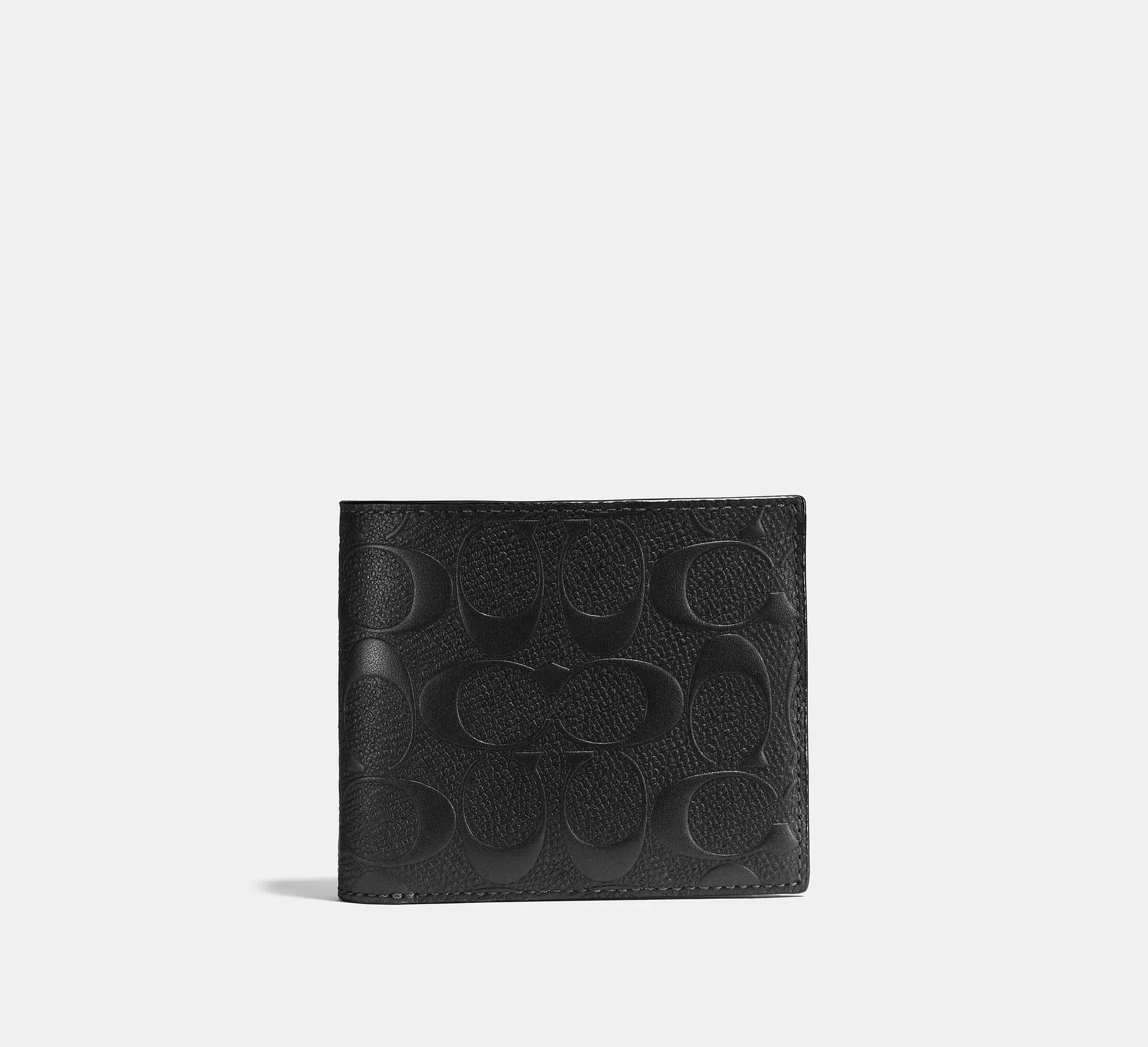Coach 3-In-1 Wallet In Signature Leather – Black - Mind Türkiye