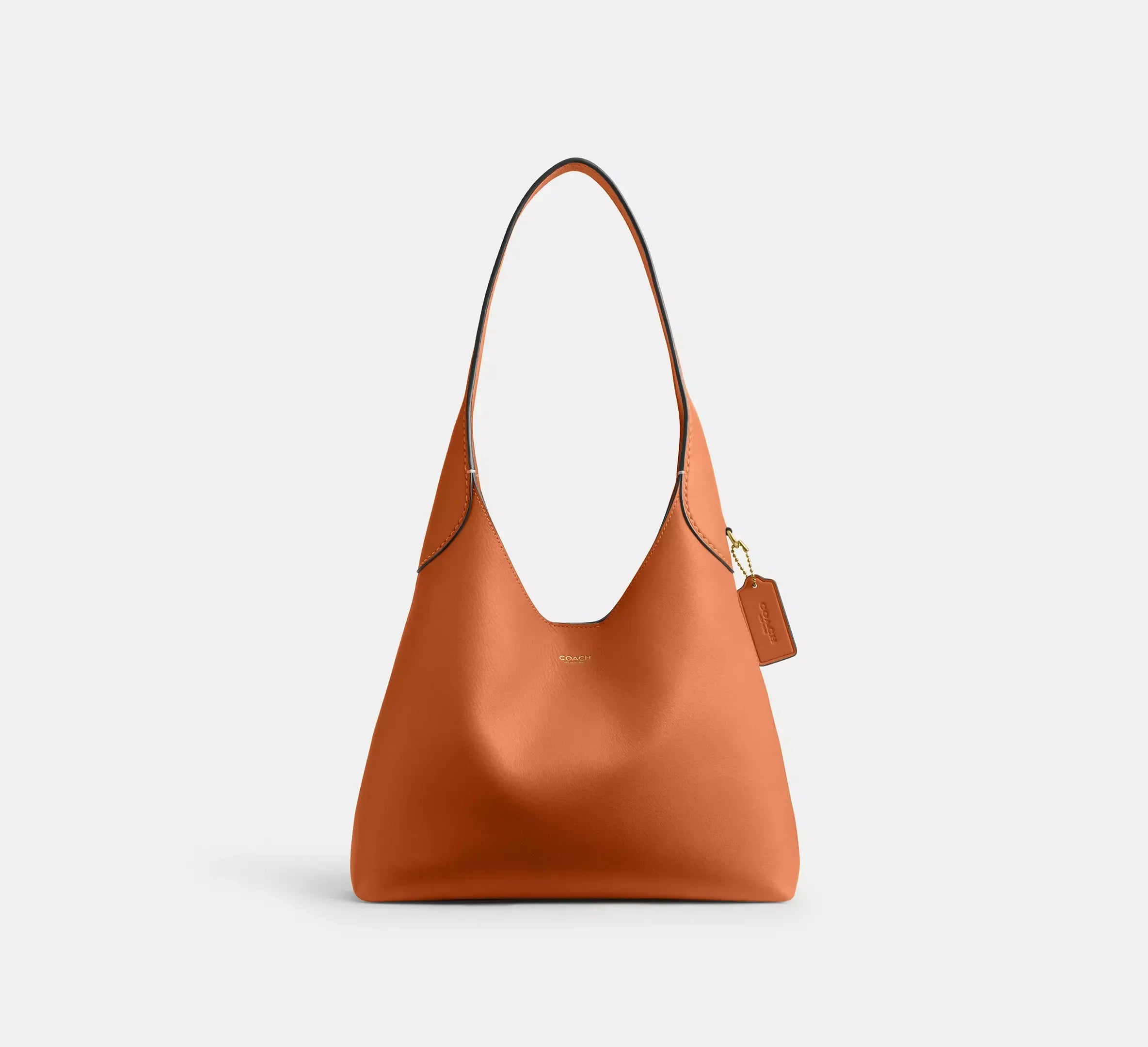 Coach Brooklyn Shoulder Bag 28 – Brass/Toffee - Mind Türkiye