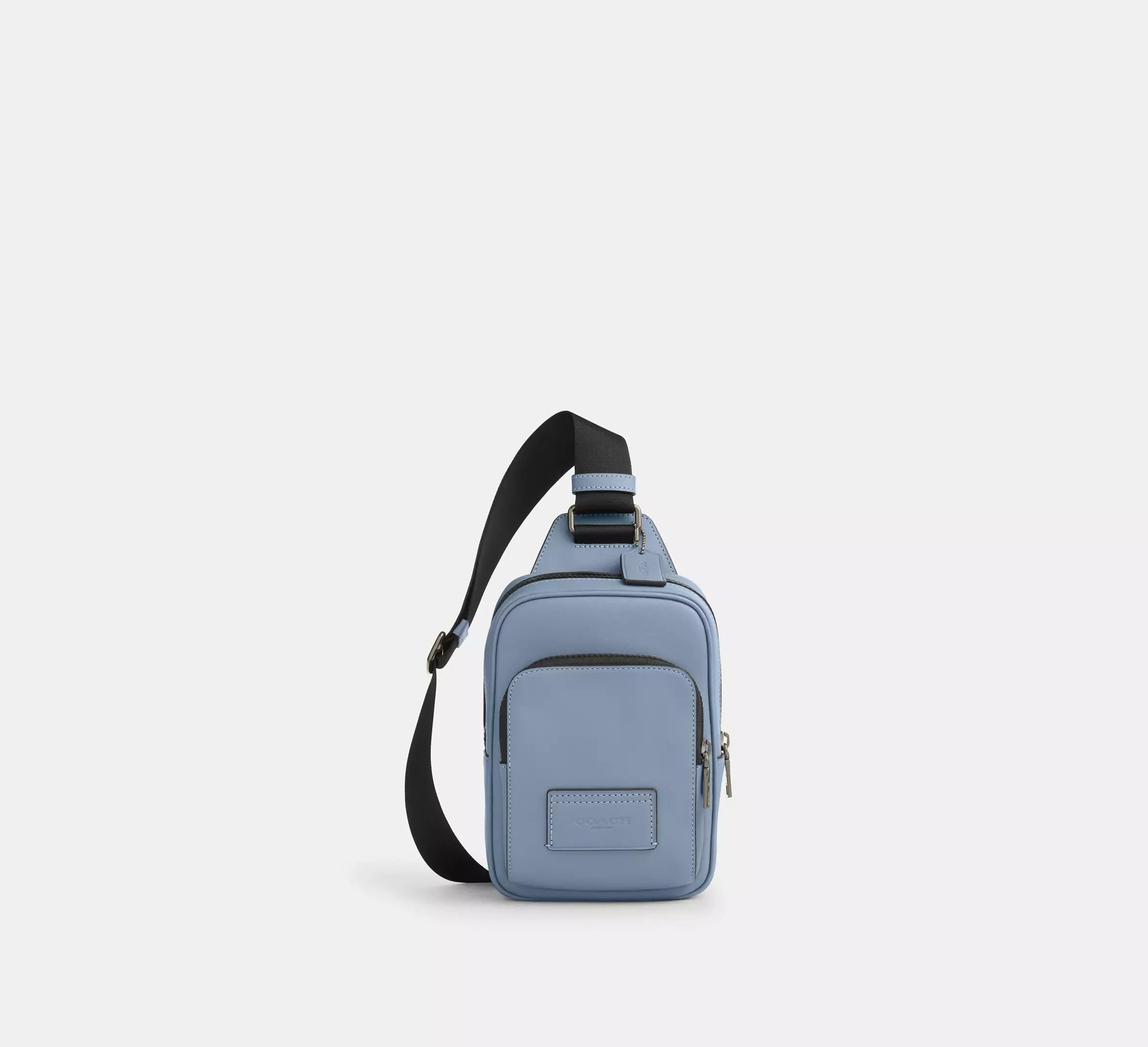 Coach Racer Sling Pack – Gunmetal/Pale Lapis - Mind Türkiye