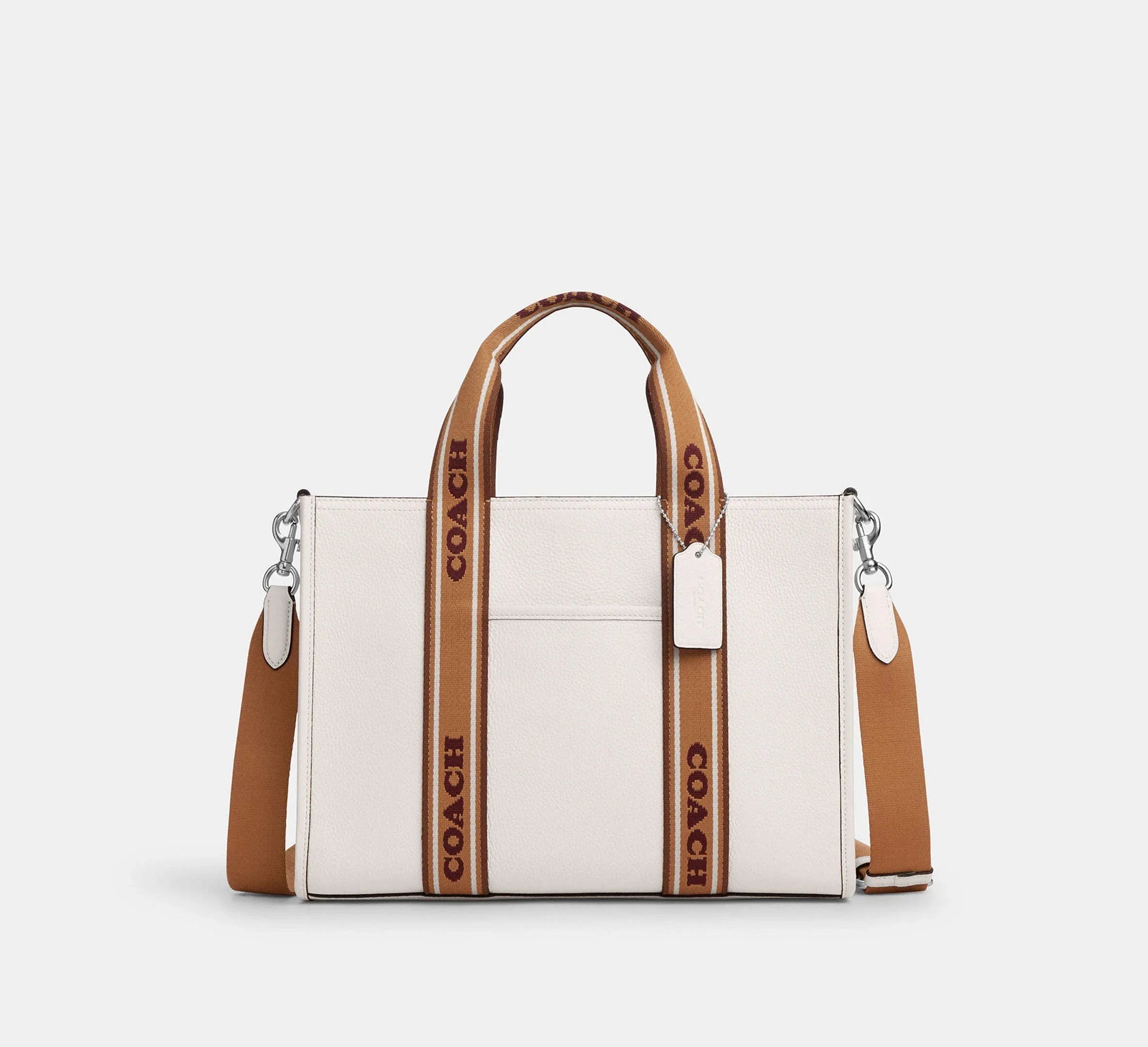 Coach Smith Tote Bag – Silver/Chalk Multi - Mind Türkiye