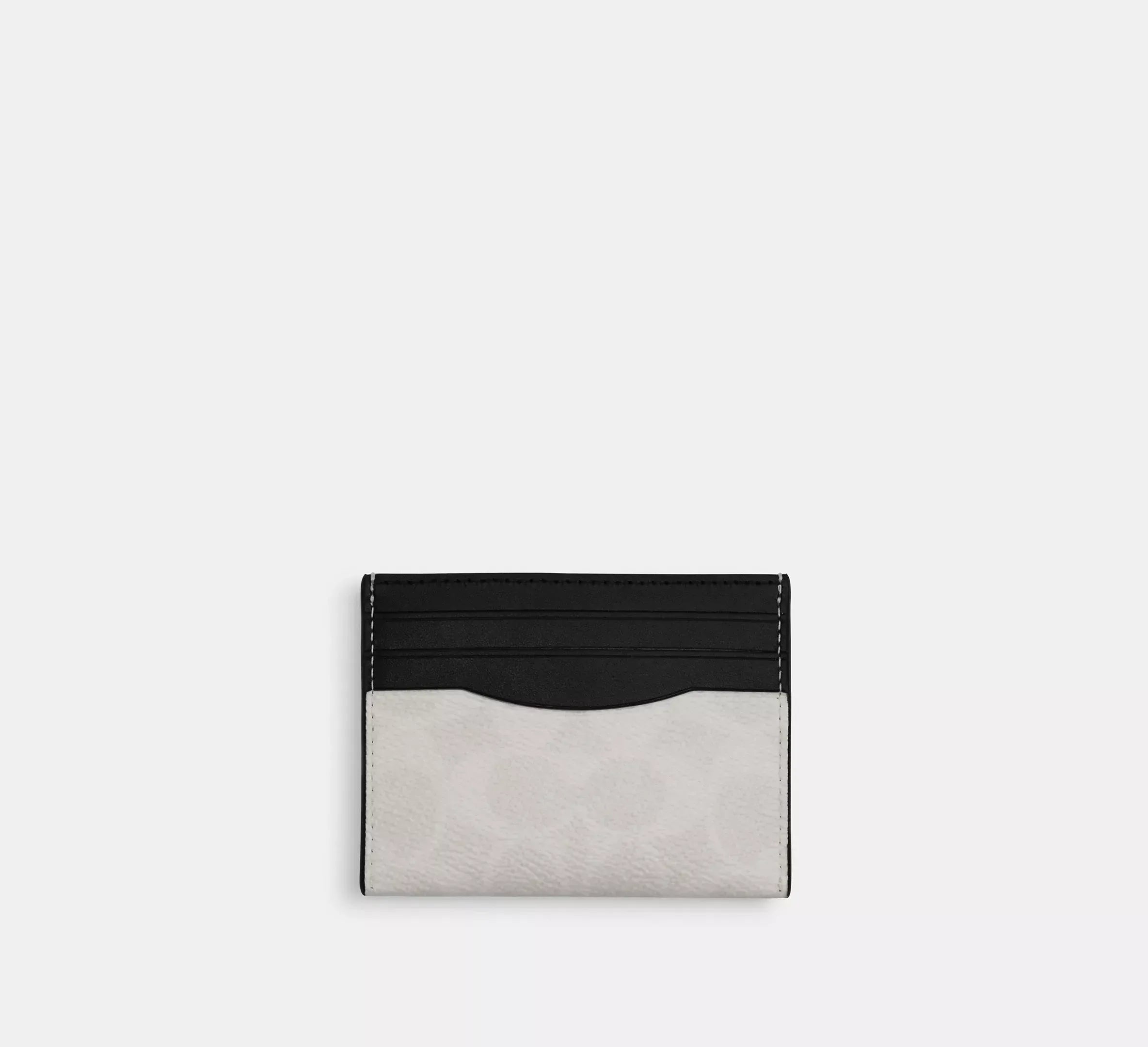 Coach Slim Id Card Case In Signature – Chalk & Black - Mind Türkiye
