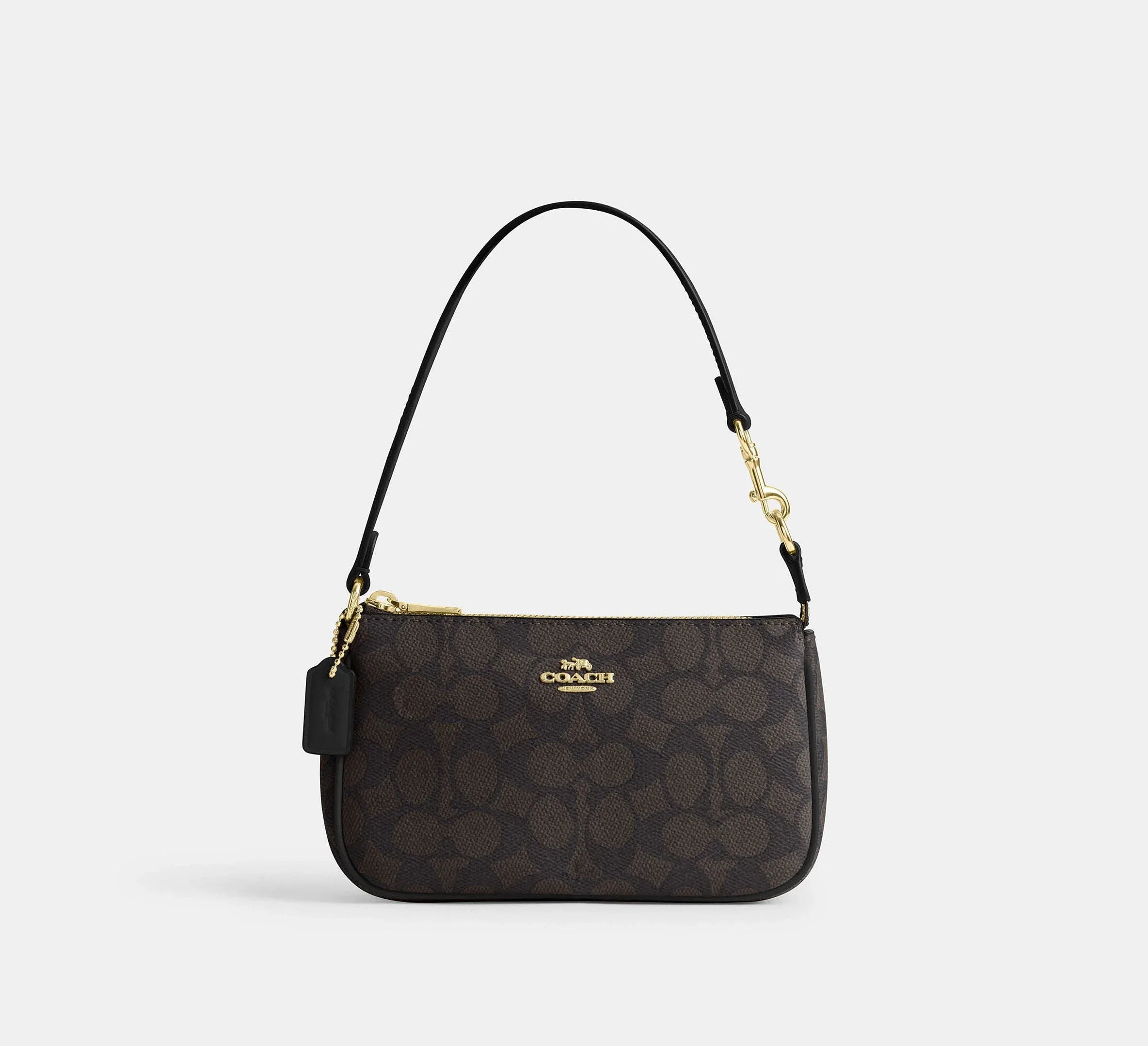 Coach Nolita 19 In Signature – Gold/Walnut/Black - Mind Türkiye