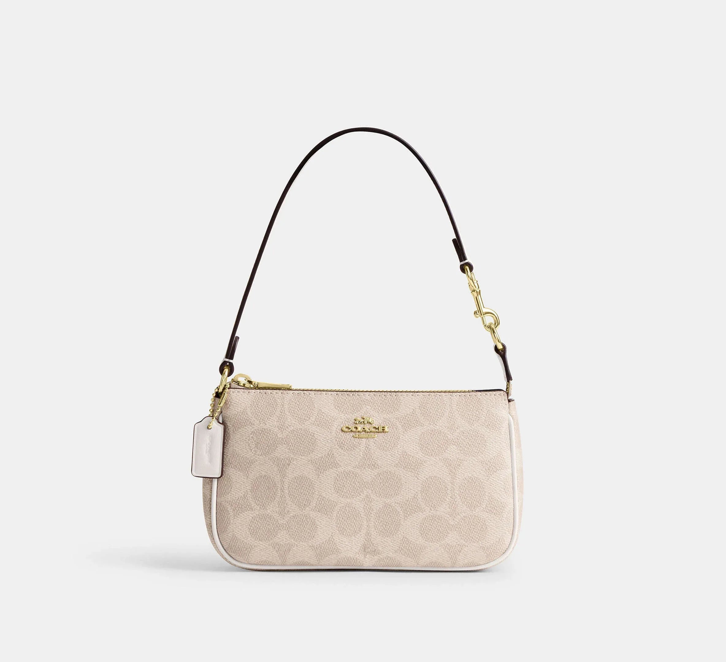 Coach Nolita 19 In Signature – Gold/Sand/Chalk - Mind Türkiye