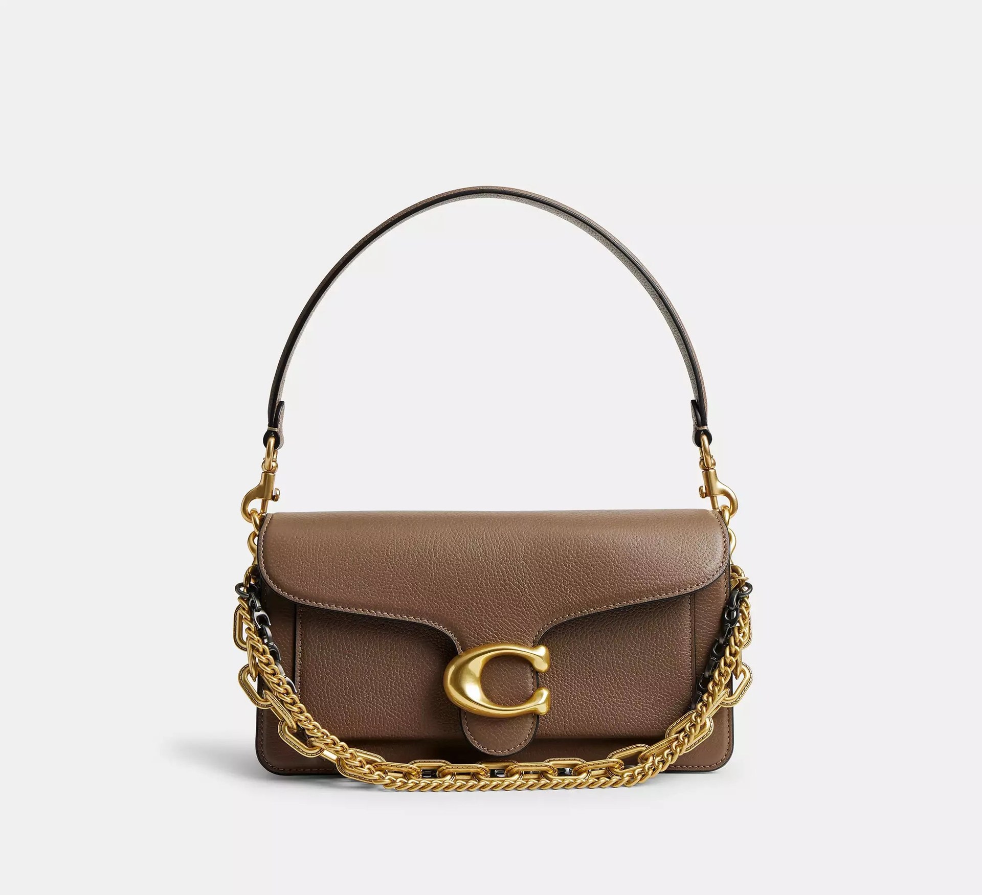 Coach Triple Chain Strap – Brass/Brass - Mind Türkiye