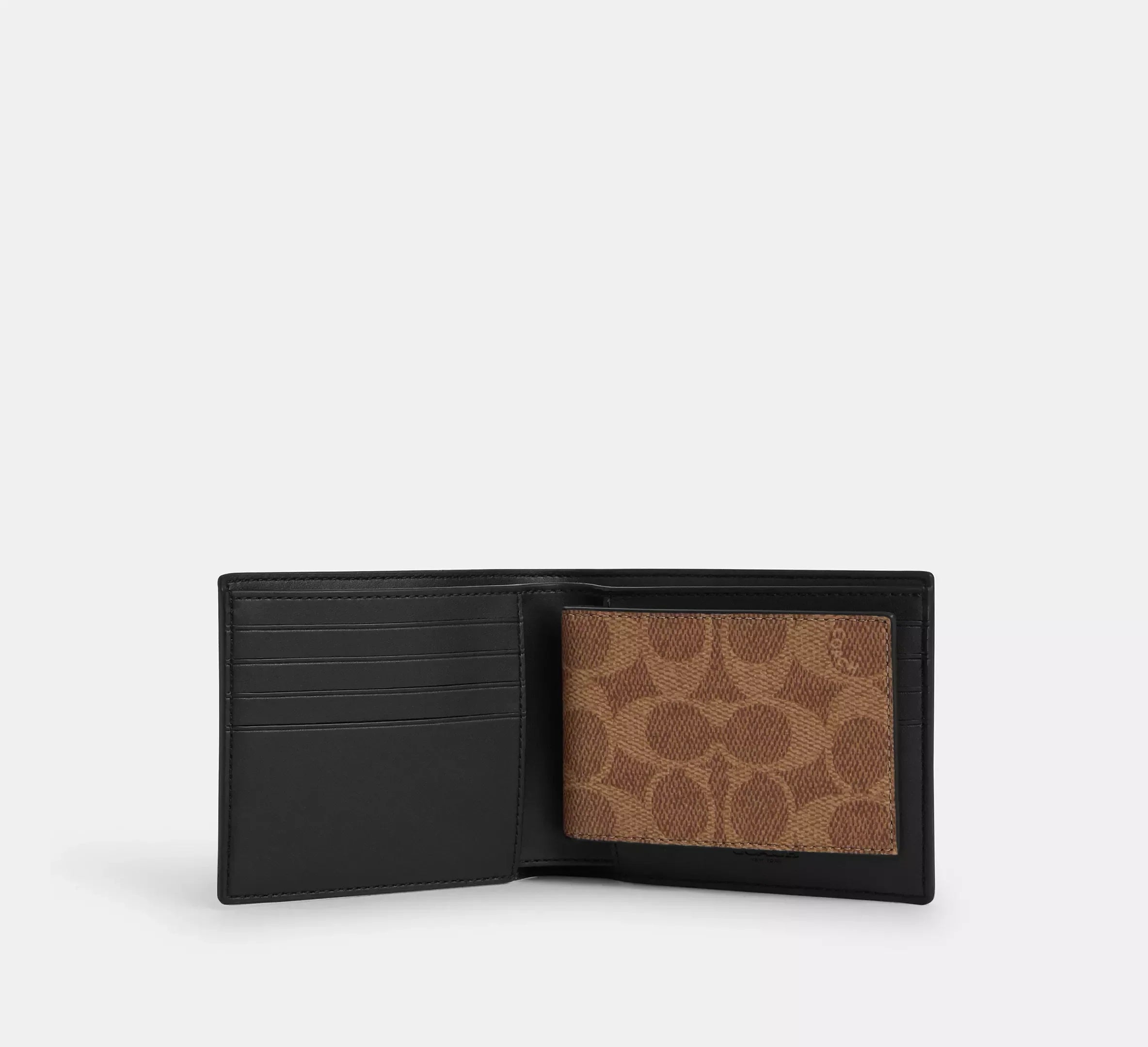 Coach 3-In-1 Wallet In Signature – Mahogany Multi - Mind Türkiye
