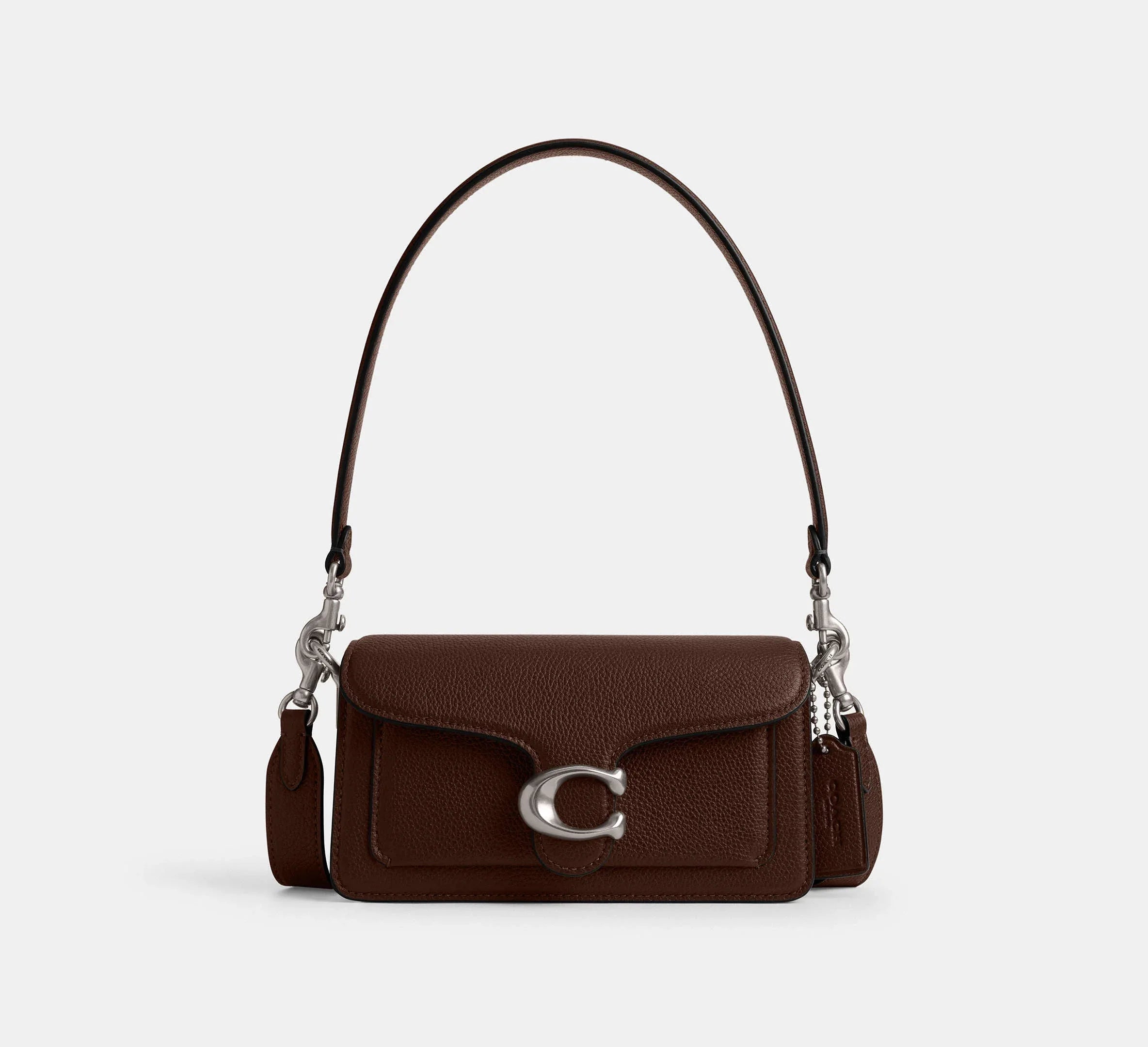 Coach Tabby Shoulder Bag 20 – Silver/Maple - Mind Türkiye