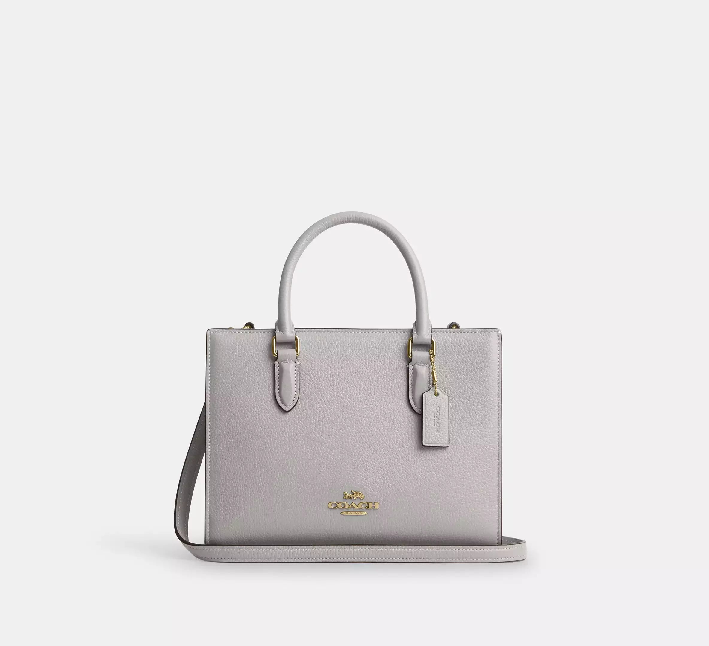 Coach Maggie Small Tote Bag – Gold/Dove Grey - Mind Türkiye