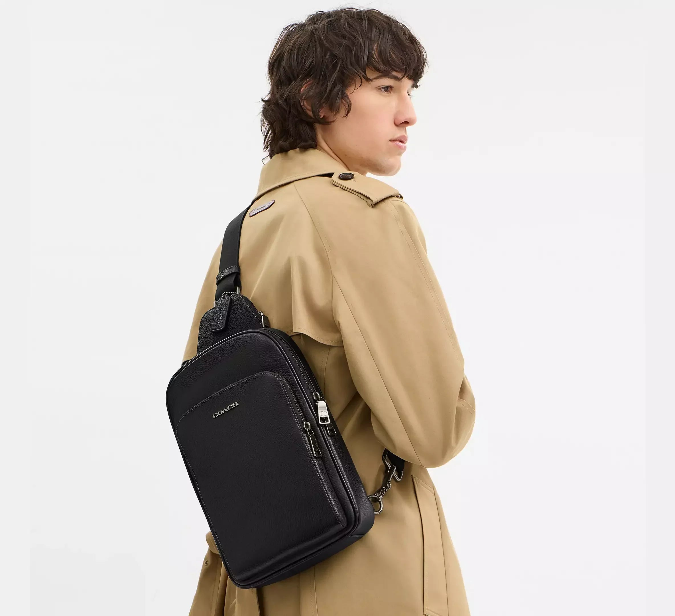 Coach Ethan Pack – Gunmetal/Black - Mind Türkiye