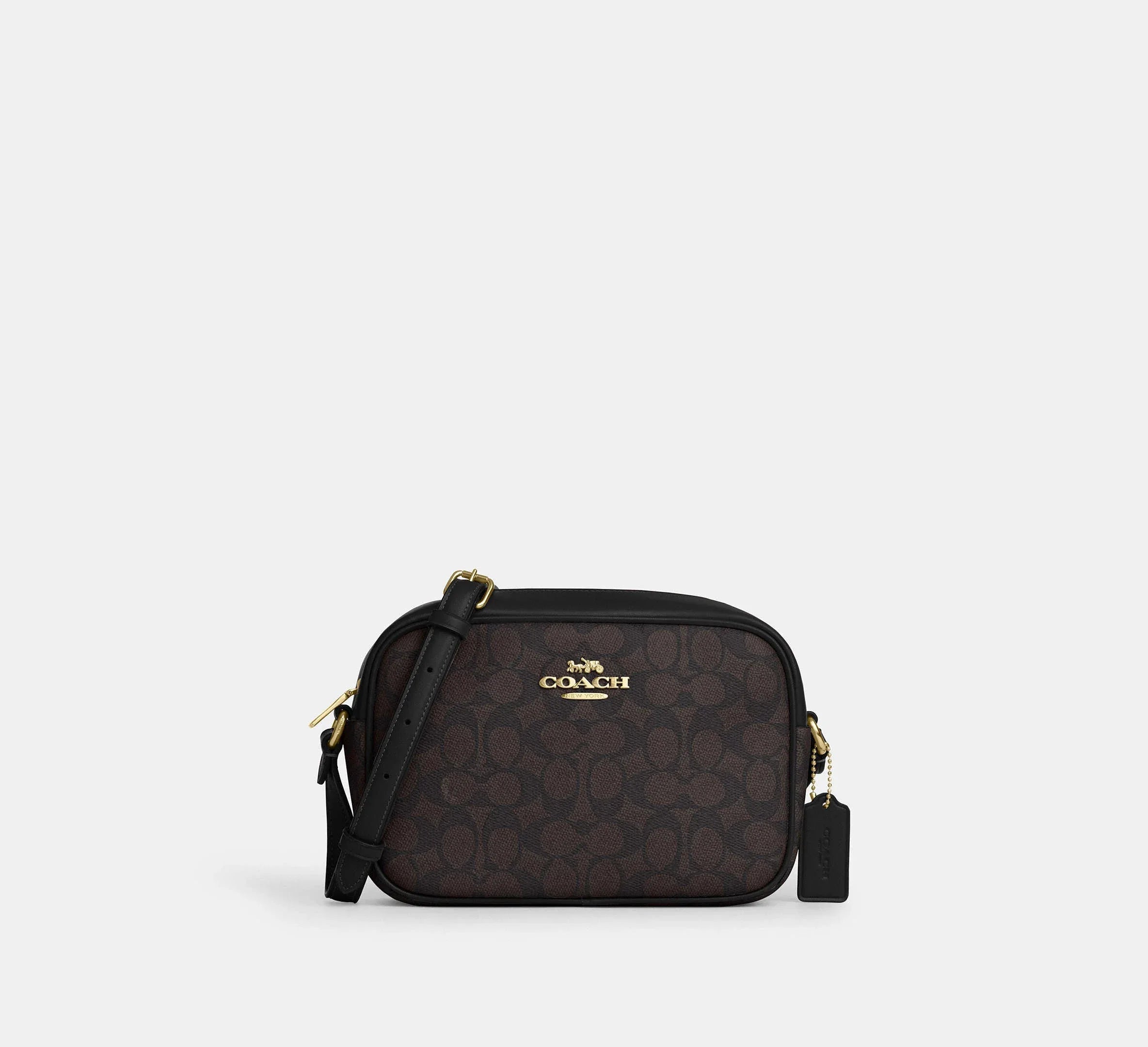 Coach Jamie Camera Bag In Signature Gold/Walnut/Black - Mind Türkiye