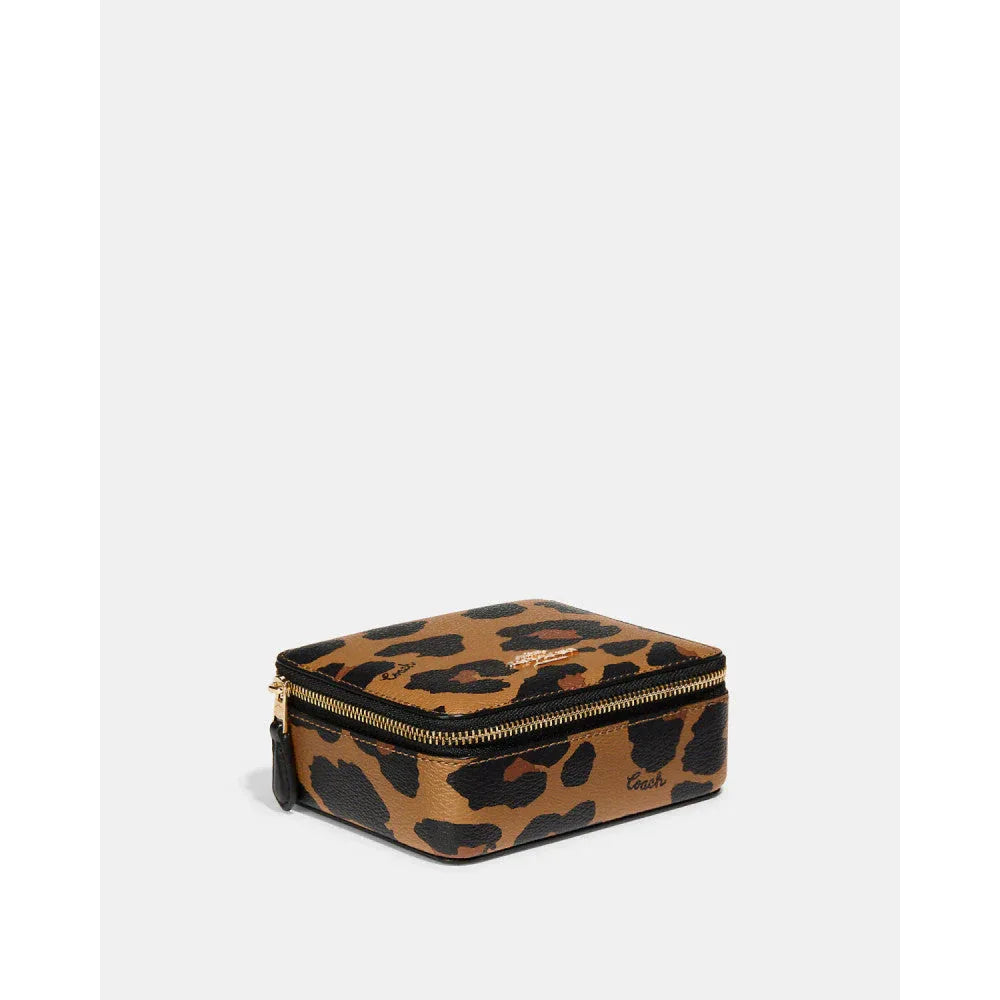 Coach Jewelry Box With Leopard Print - Mind Türkiye