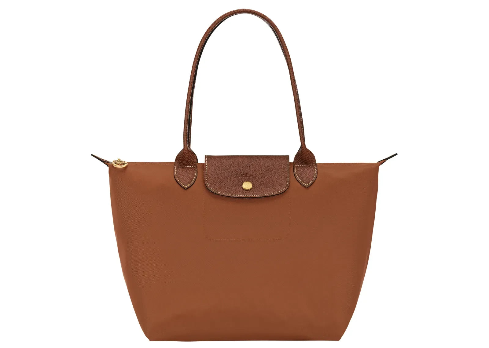 Longchamp Le Pliage Original Medium Tote Bag Cognac